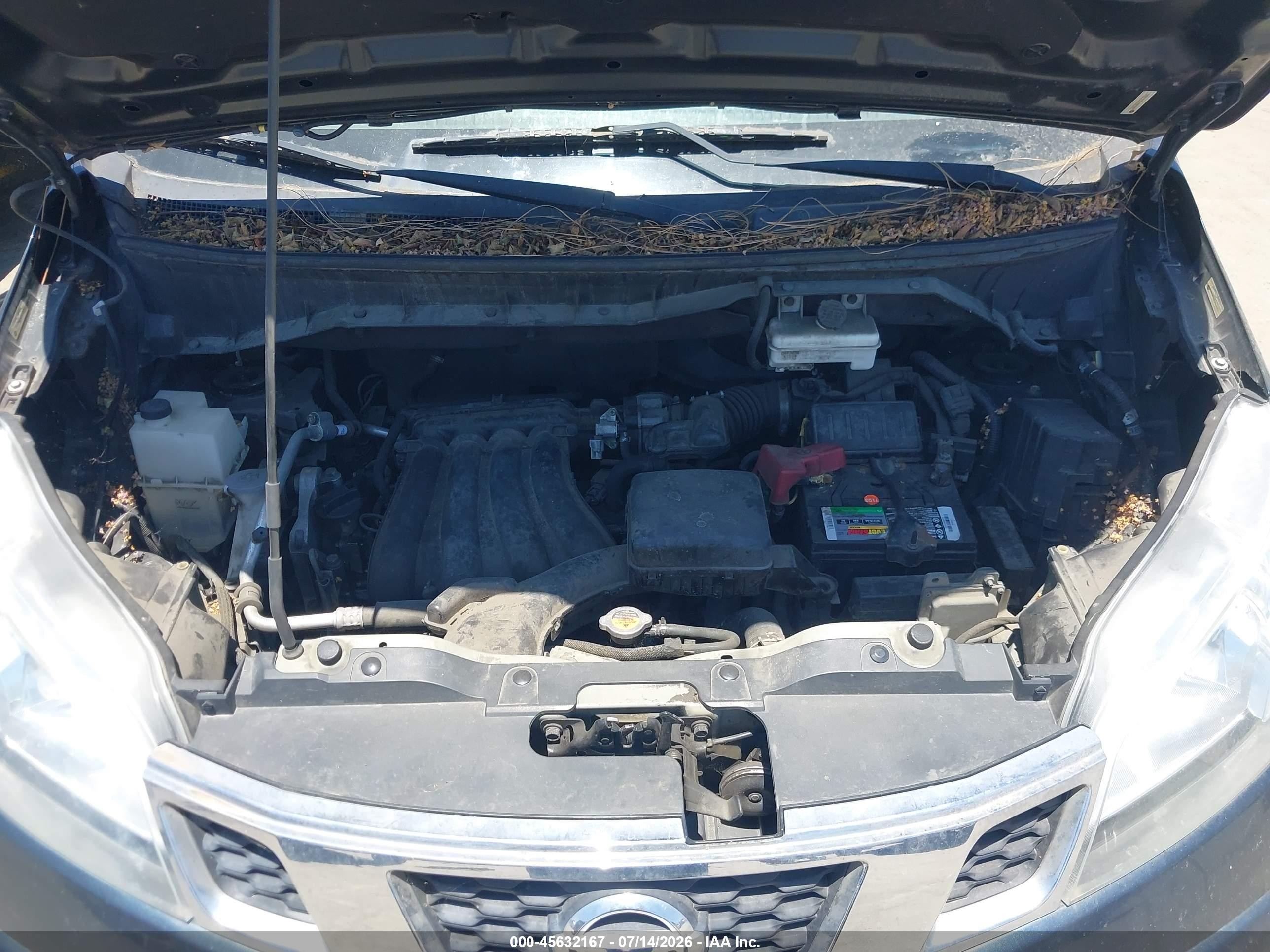 2015 Nissan Nv200 Sv Blue vin: 3N6CM0KN3FK700460