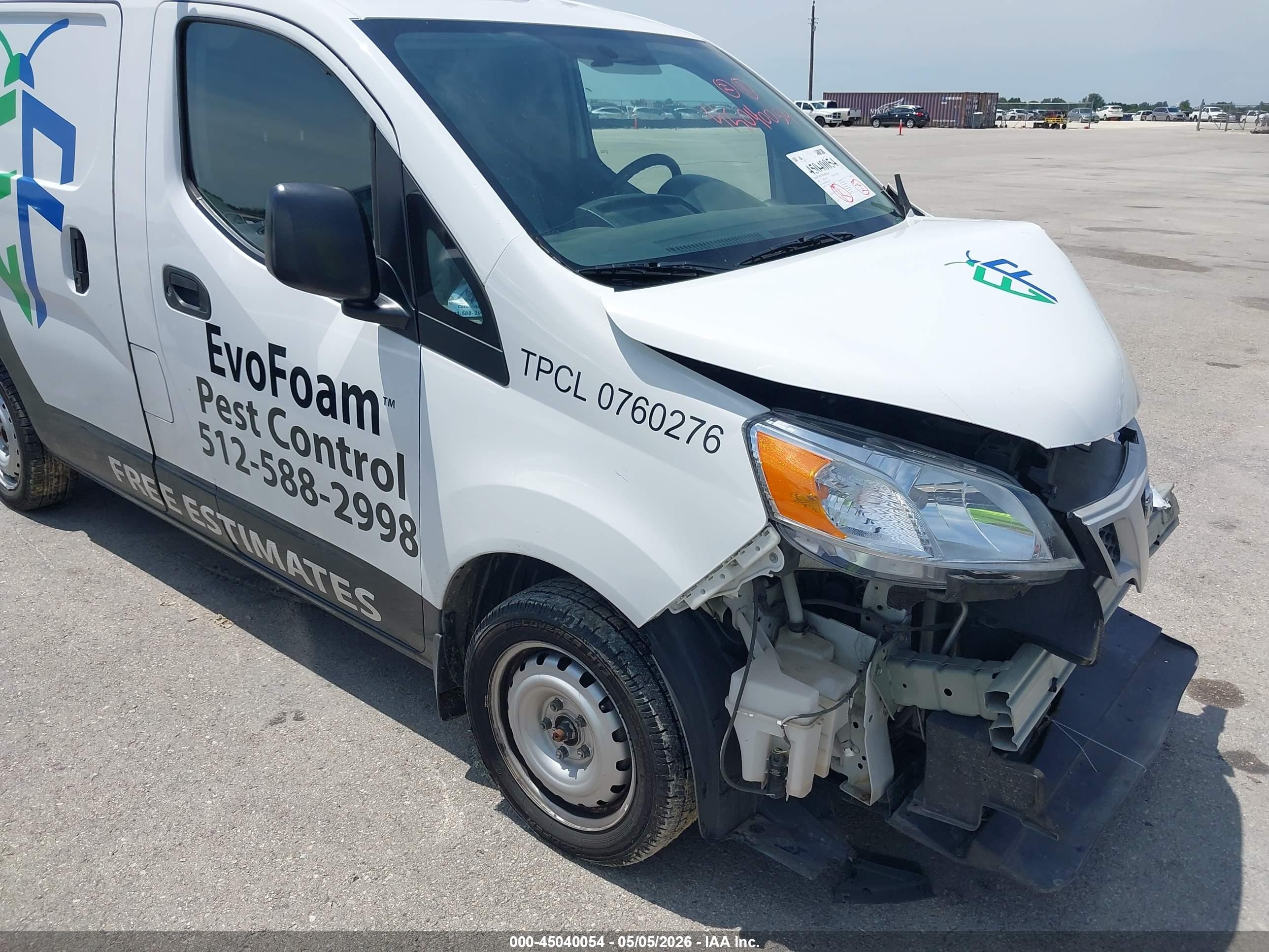 2020 Nissan Nv200  Cargo S Xtronic Cvt Белый vin: 3N6CM0KN3LK706819