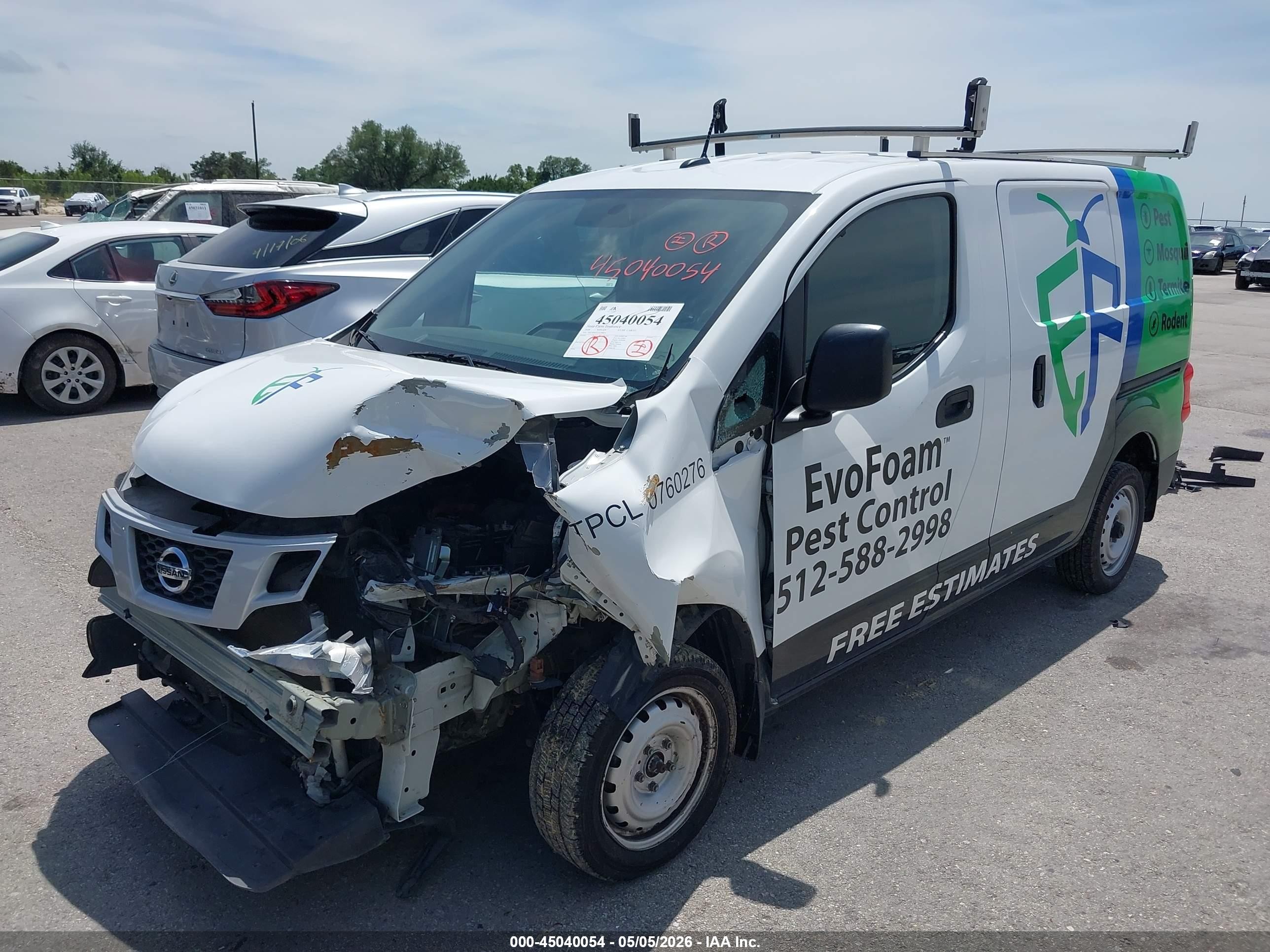 2020 Nissan Nv200  Cargo S Xtronic Cvt Белый vin: 3N6CM0KN3LK706819