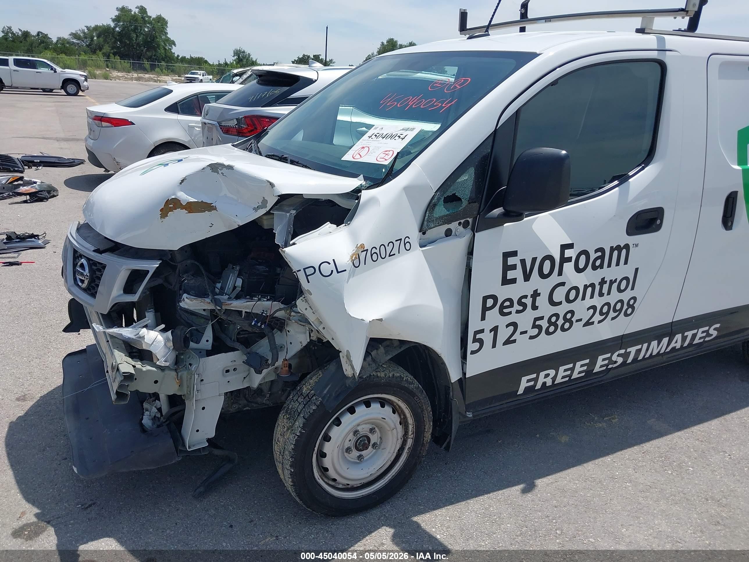 2020 Nissan Nv200  Cargo S Xtronic Cvt Белый vin: 3N6CM0KN3LK706819