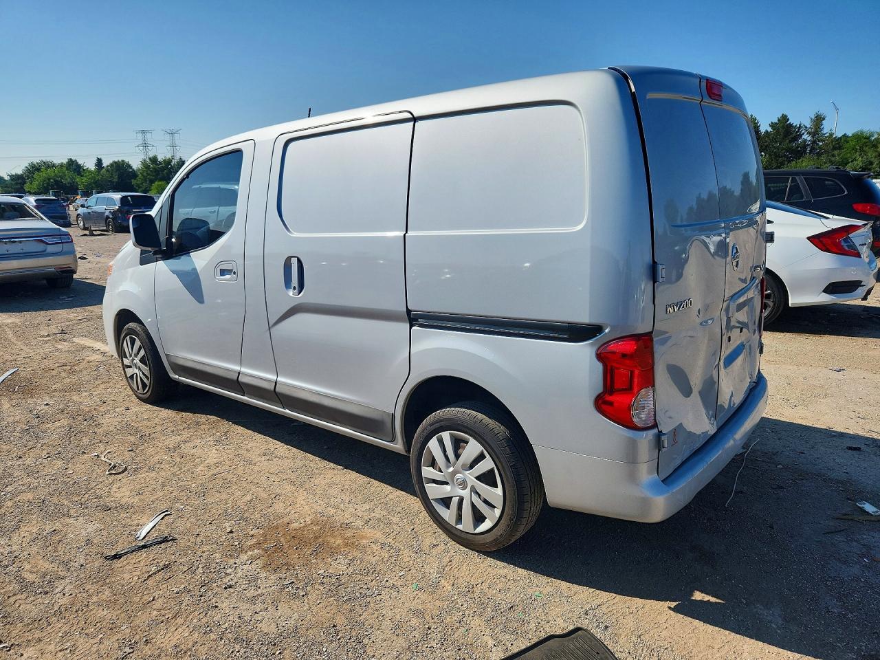 2013 Nissan Nv200 2.5s Silver vin: 3N6CM0KN4DK697565