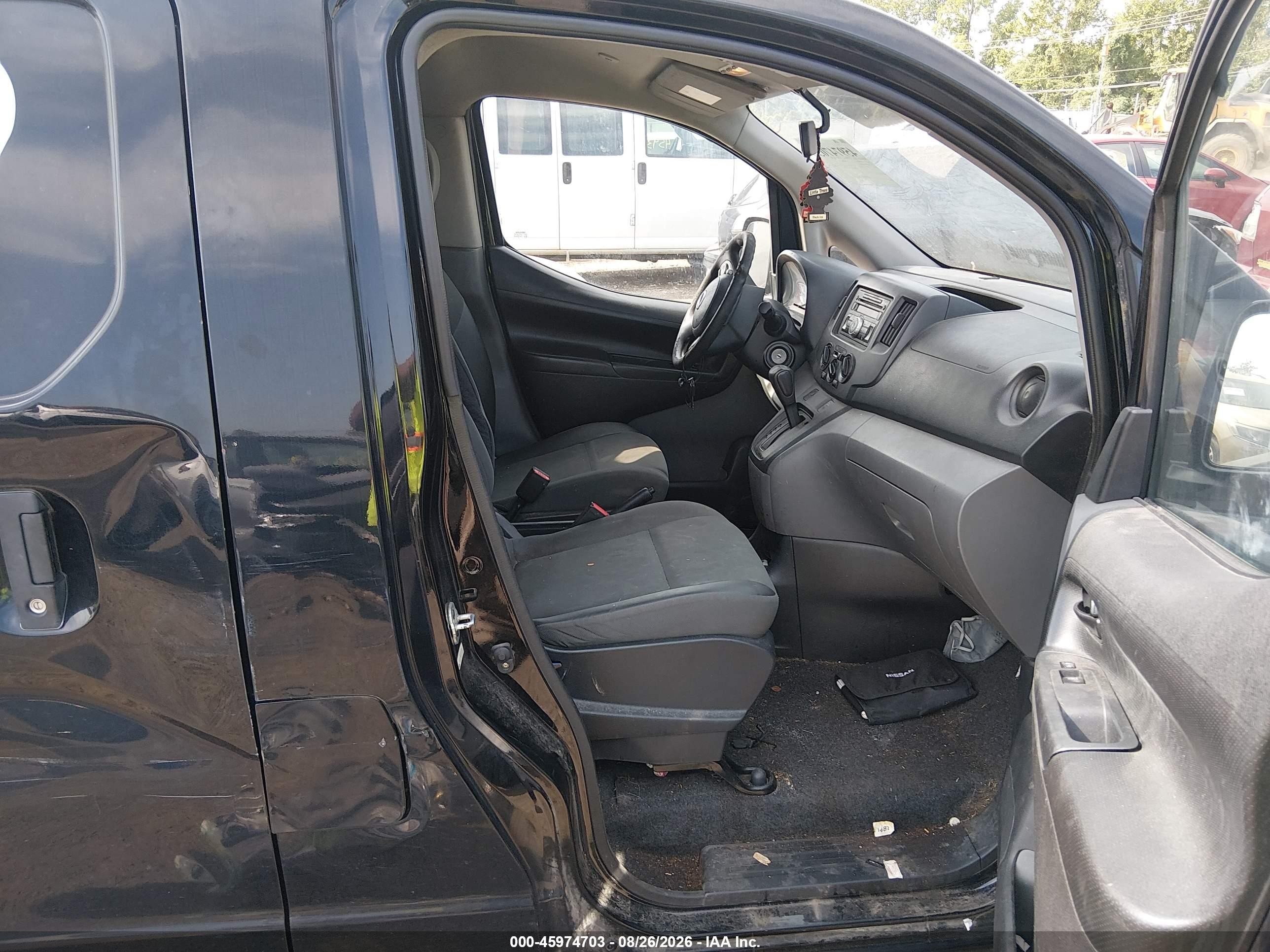 2014 Nissan Nv200 S/sv Black vin: 3N6CM0KN4EK692657