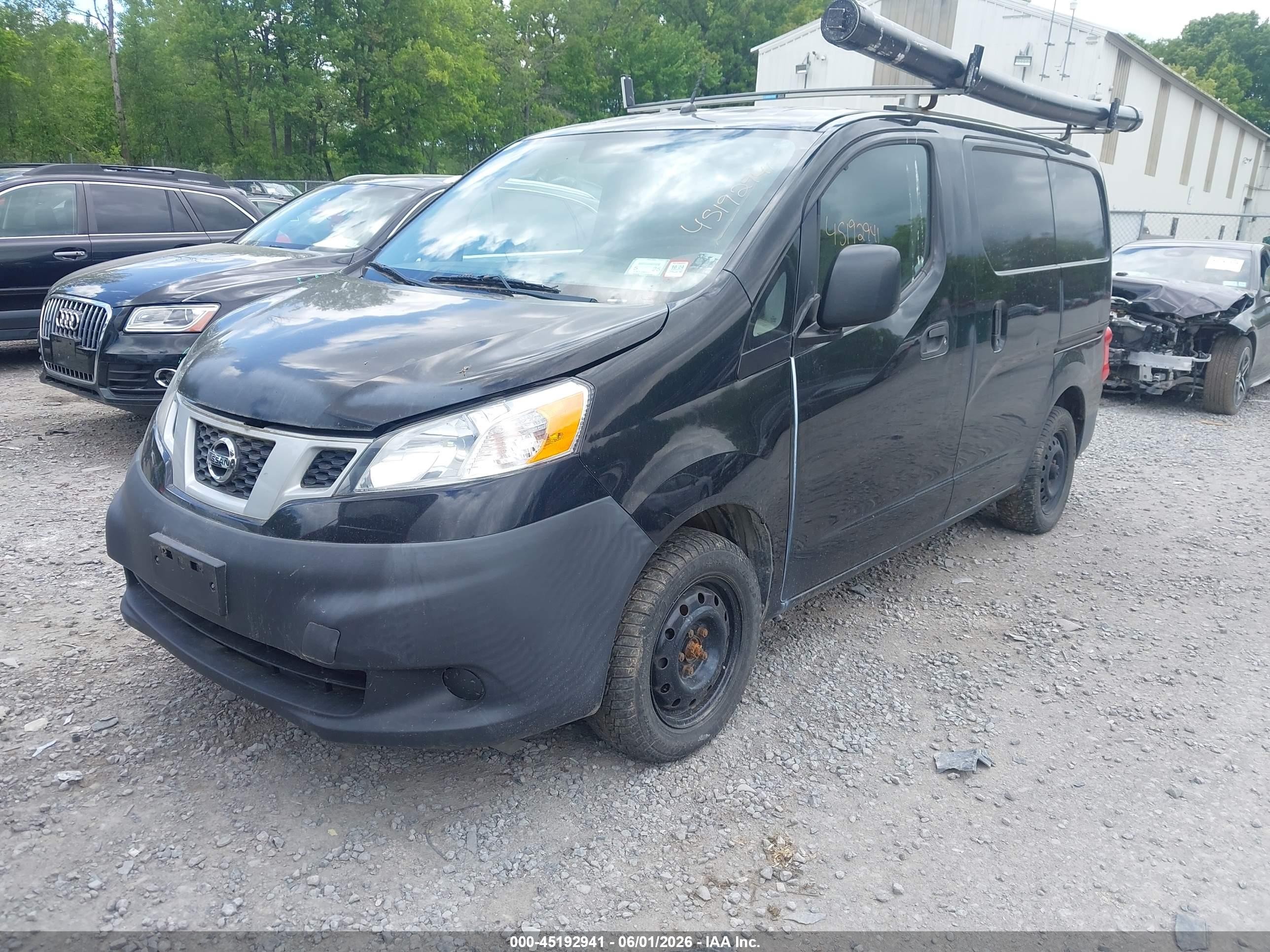 2014 Nissan Nv200 S Black vin: 3N6CM0KN4EK701633