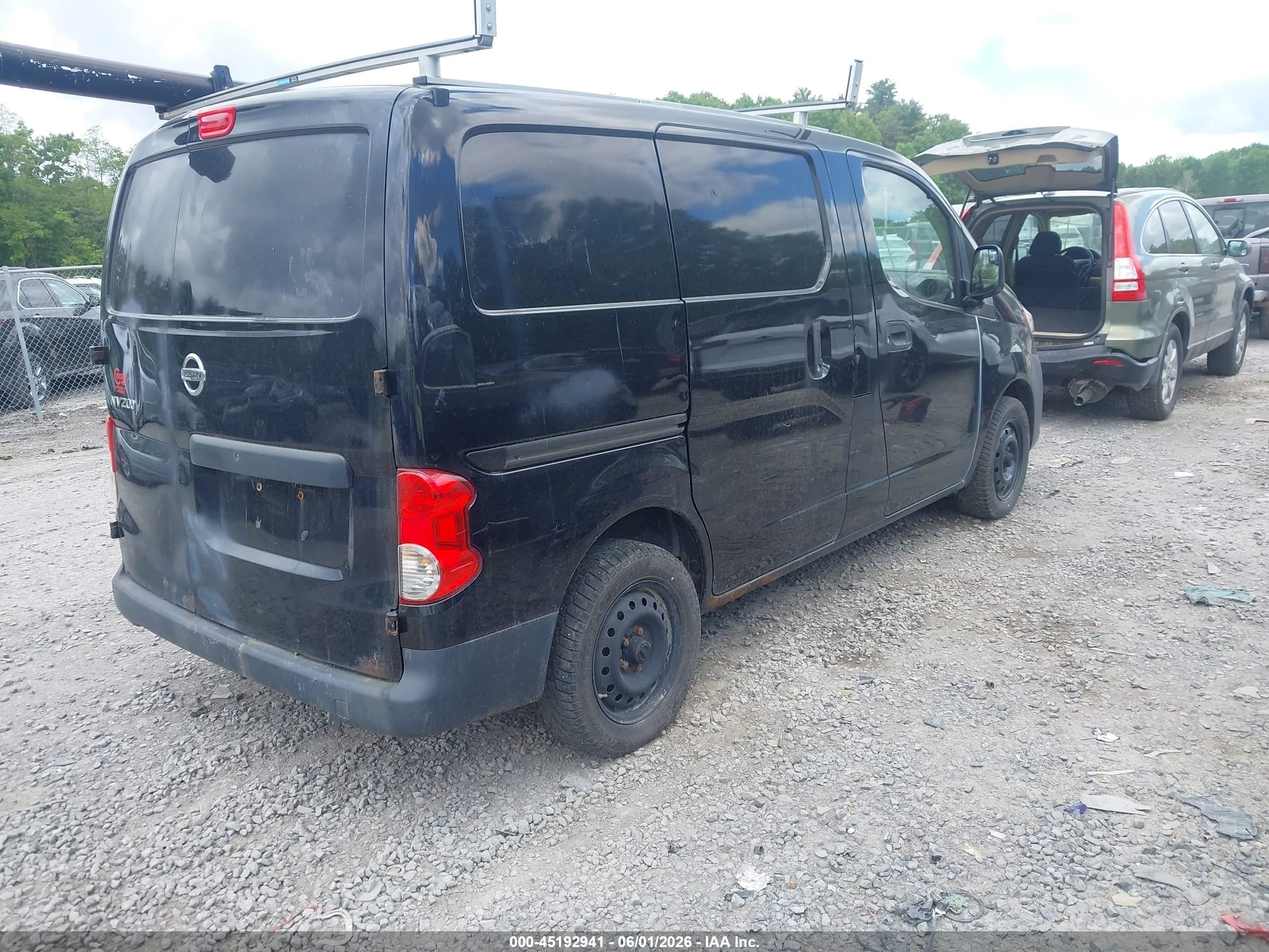 2014 Nissan Nv200 S Black vin: 3N6CM0KN4EK701633