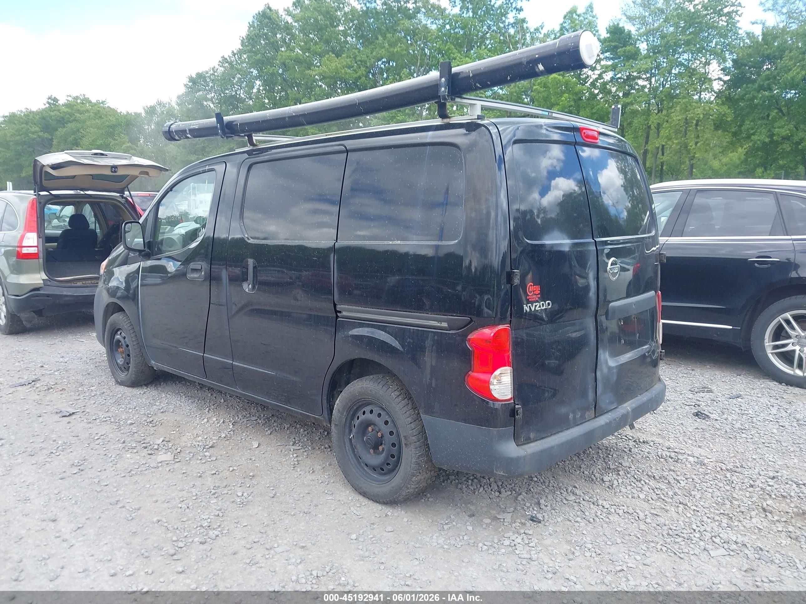 2014 Nissan Nv200 S Black vin: 3N6CM0KN4EK701633