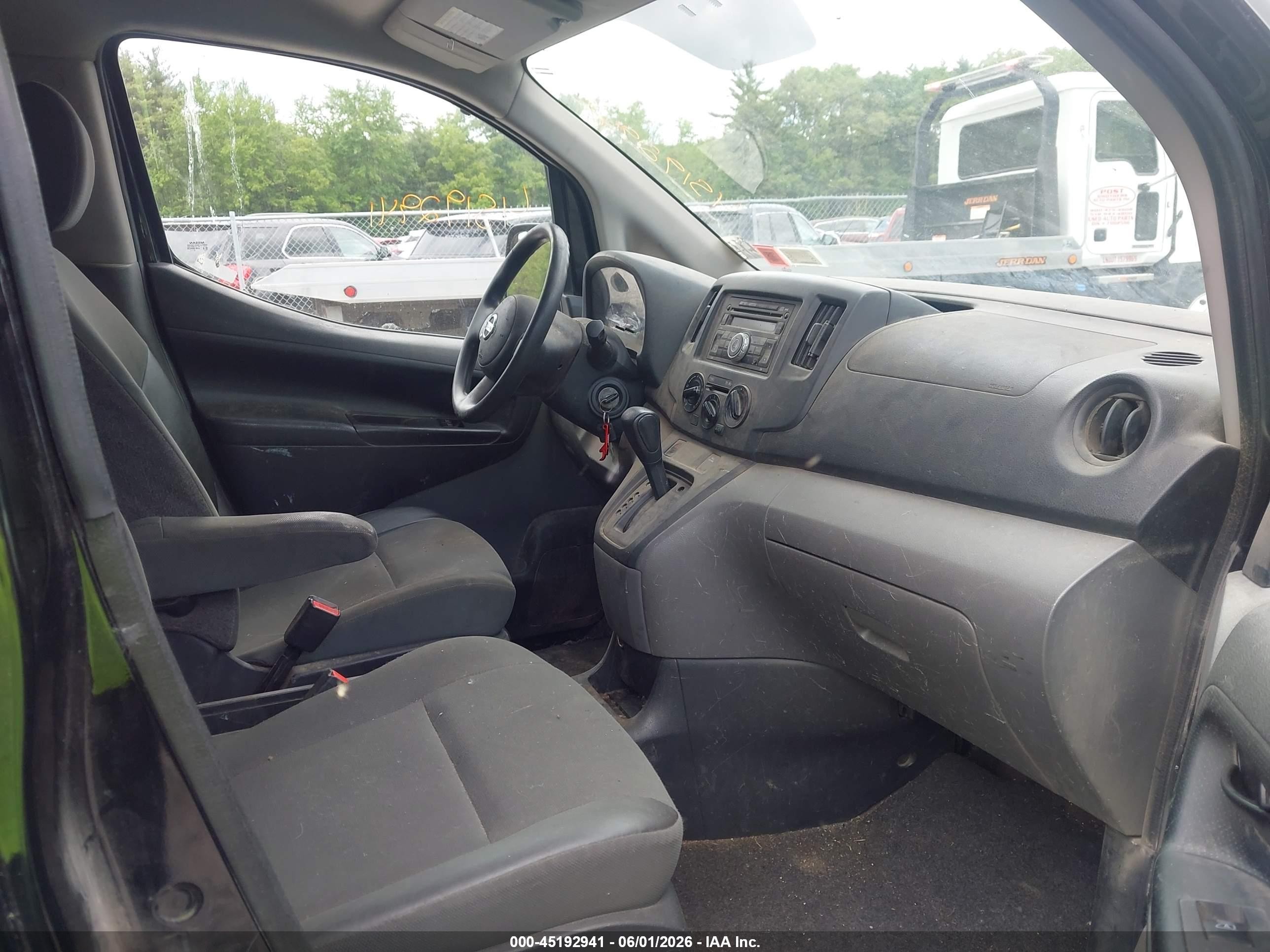 2014 Nissan Nv200 S Black vin: 3N6CM0KN4EK701633