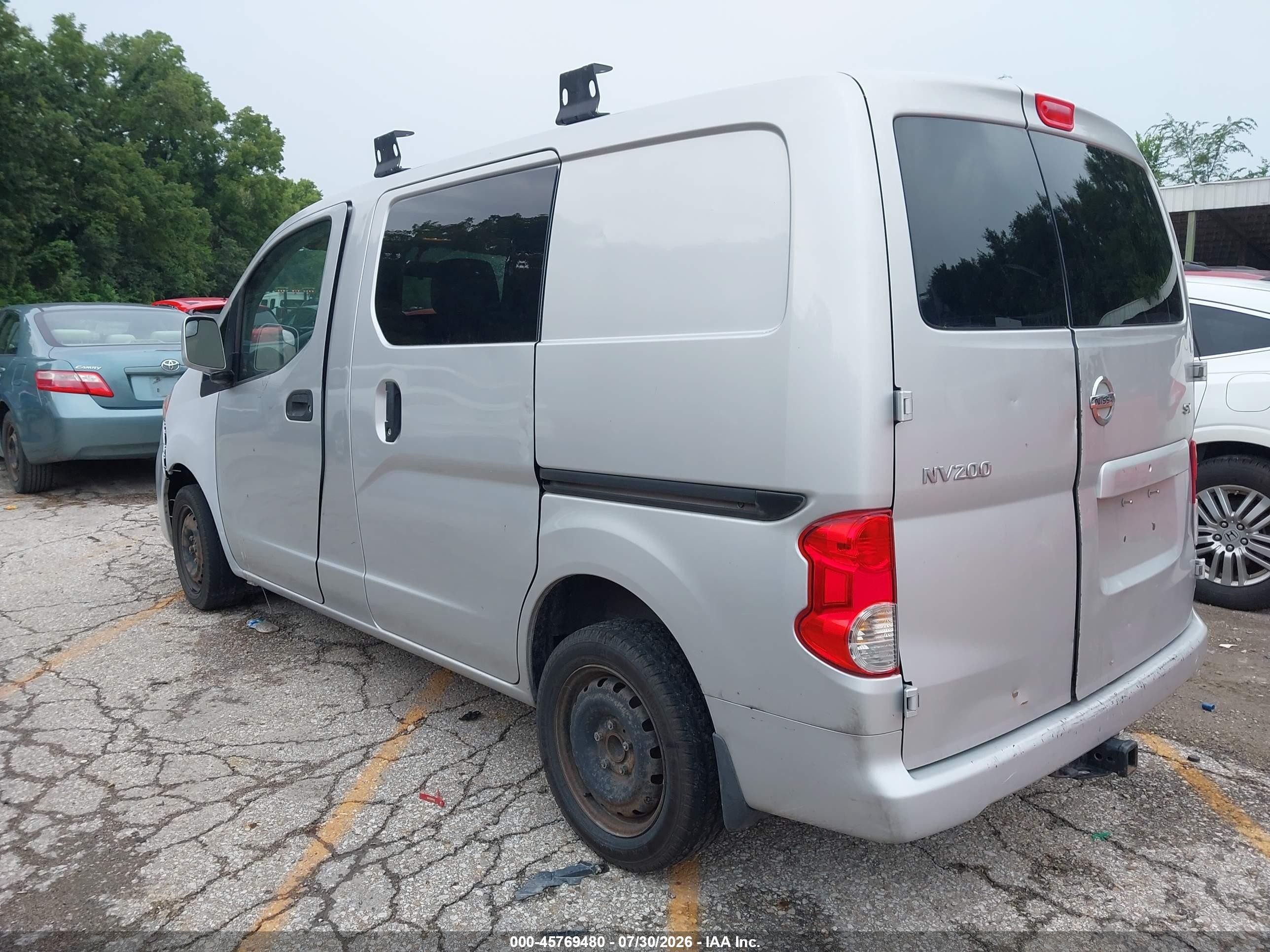 2015 Nissan Nv200 Sv Silver vin: 3N6CM0KN4FK697116