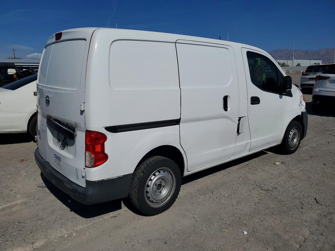 2015 Nissan Nv200 S White vin: 3N6CM0KN4FK706185