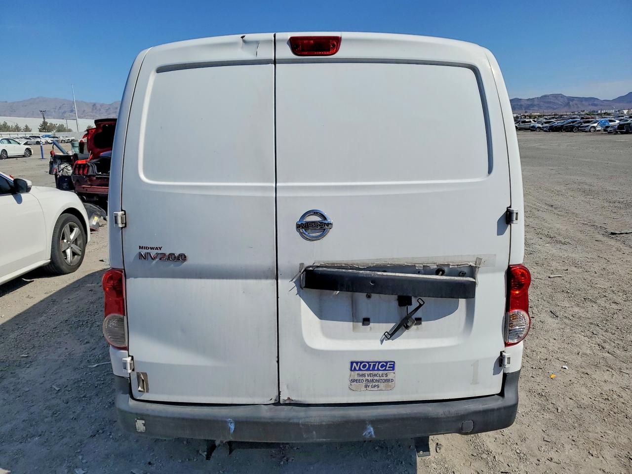 2015 Nissan Nv200 S White vin: 3N6CM0KN4FK706185