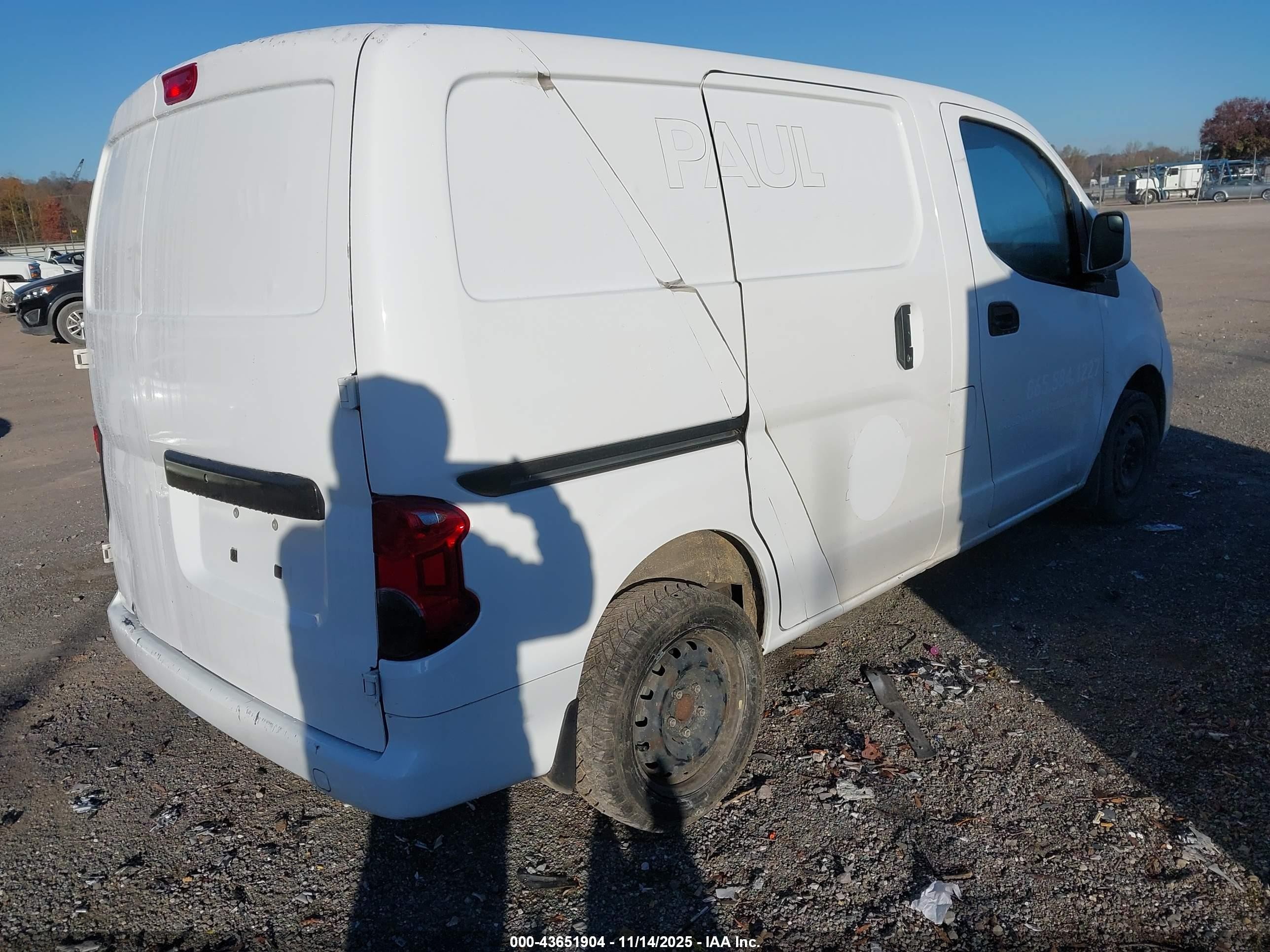 2020 Nissan Nv200  Cargo Sv Xtronic Cvt White vin: 3N6CM0KN4LK705890