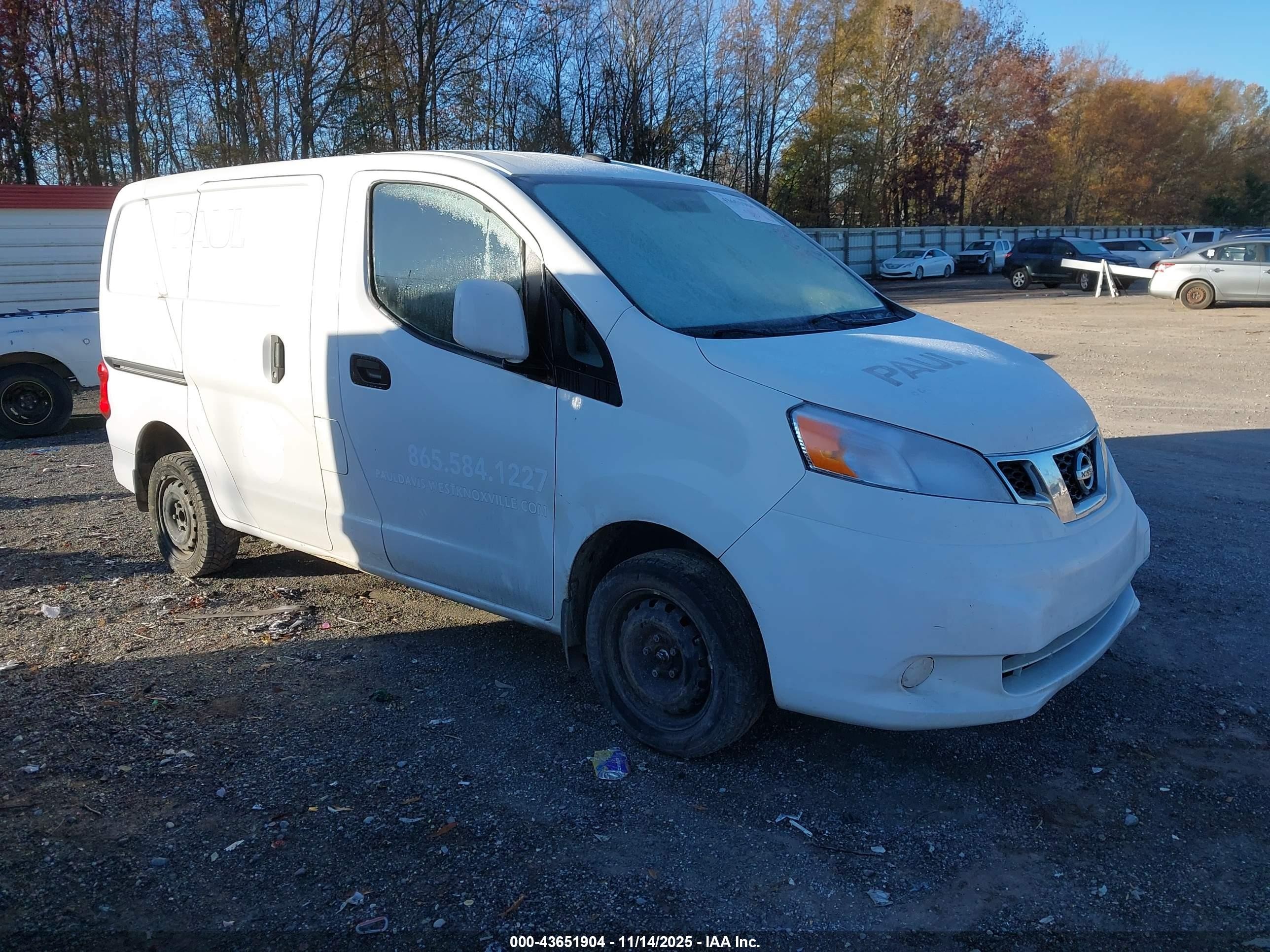 2020 Nissan Nv200  Cargo Sv Xtronic Cvt White vin: 3N6CM0KN4LK705890