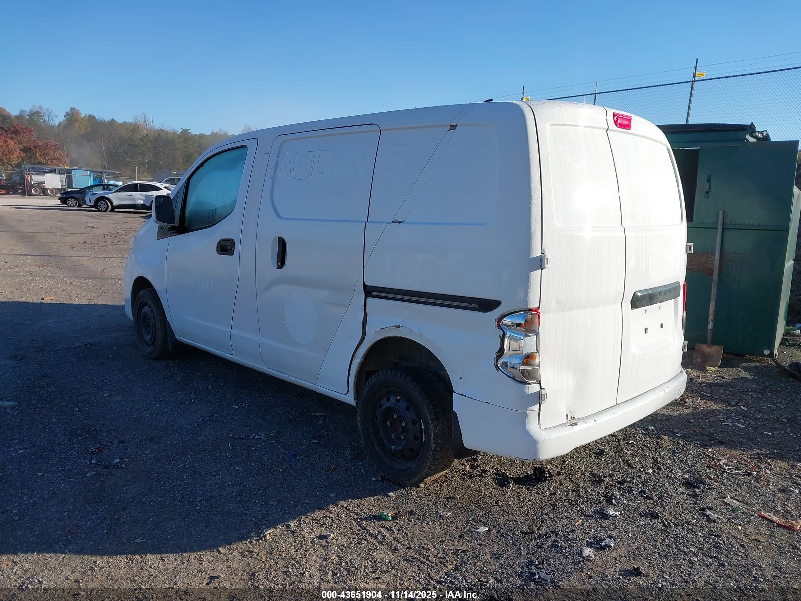2020 Nissan Nv200  Cargo Sv Xtronic Cvt White vin: 3N6CM0KN4LK705890
