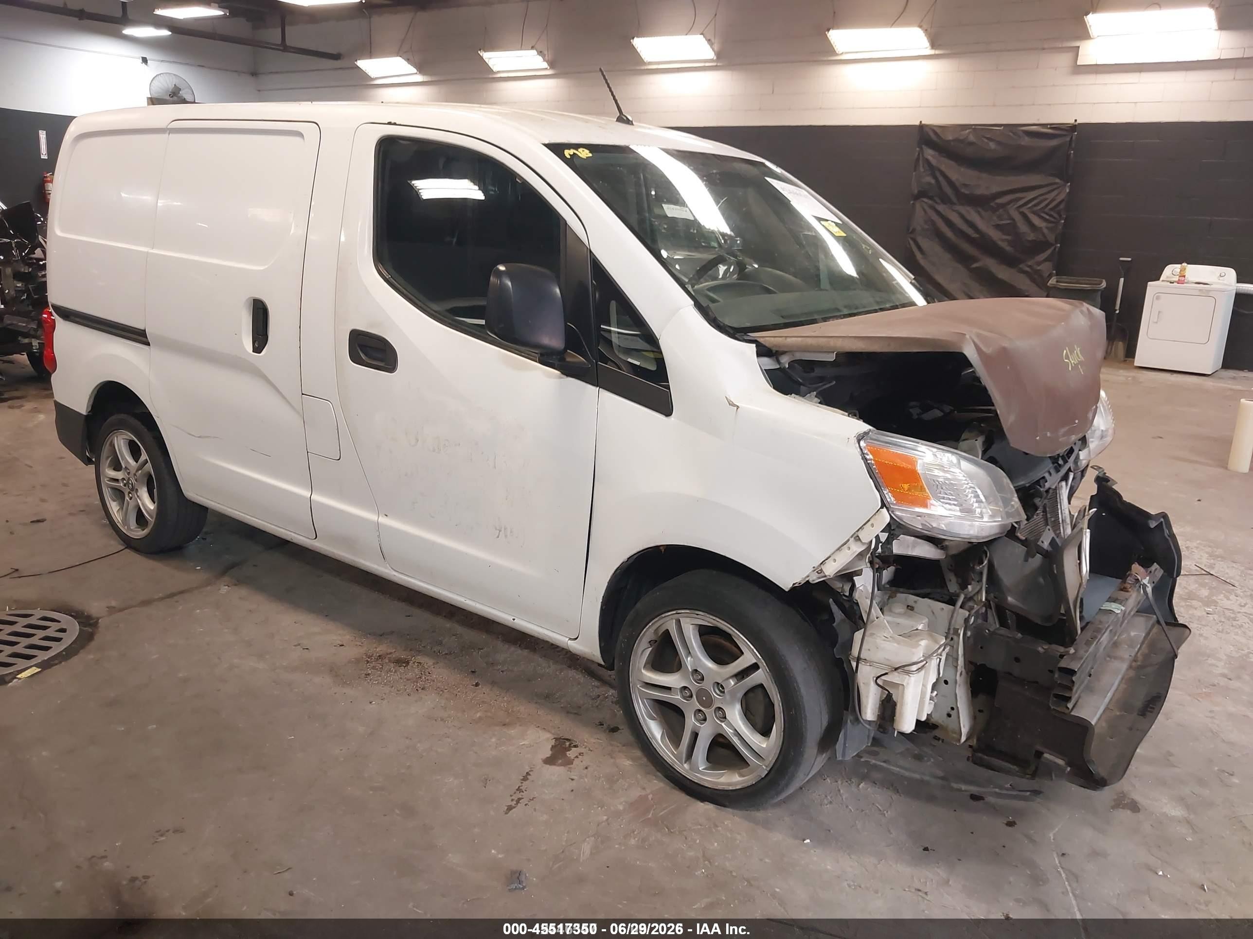 2013 Nissan Nv200 Sv White vin: 3N6CM0KN5DK692956