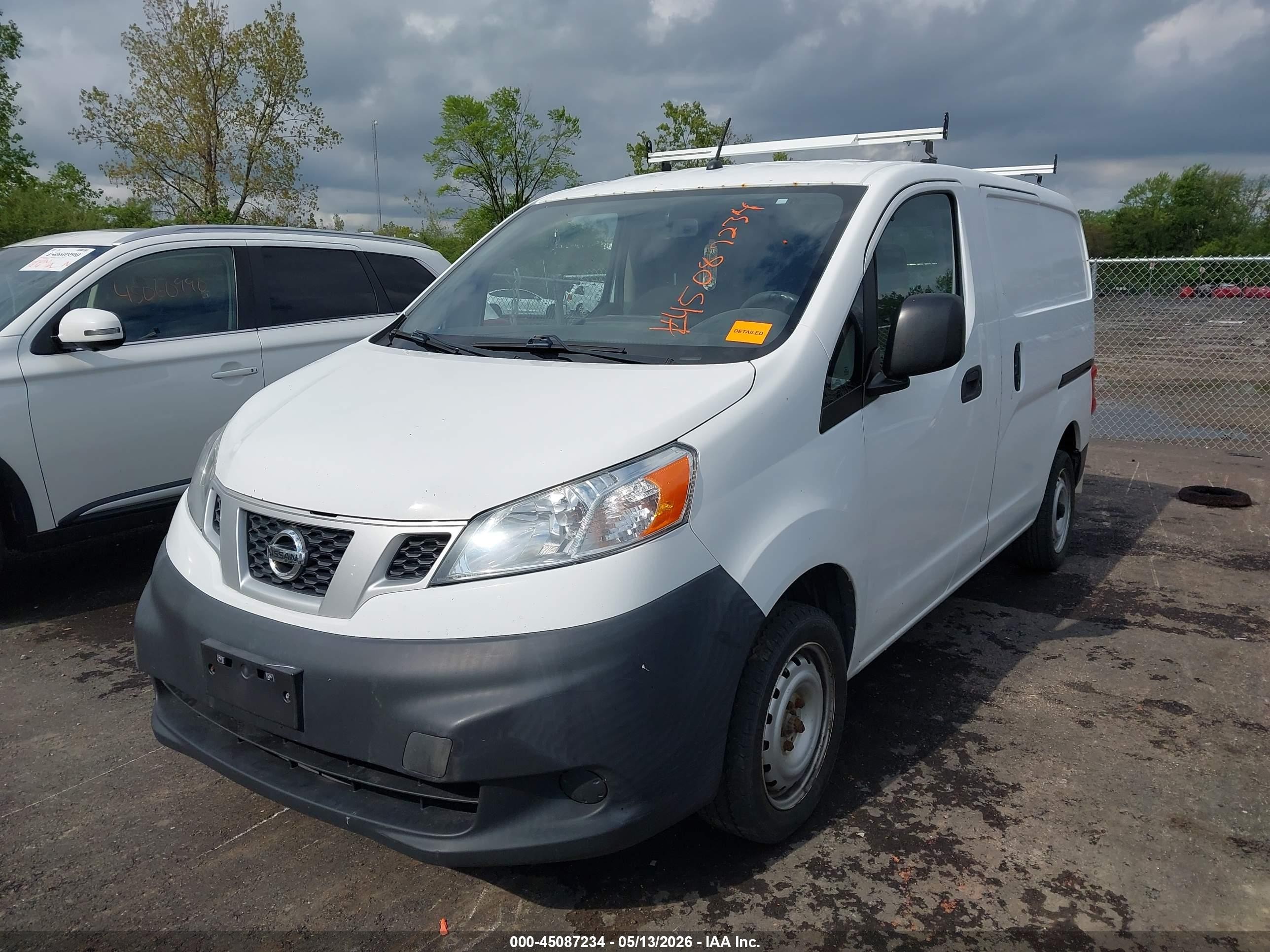 2013 Nissan Nv200 S White vin: 3N6CM0KN5DK695243