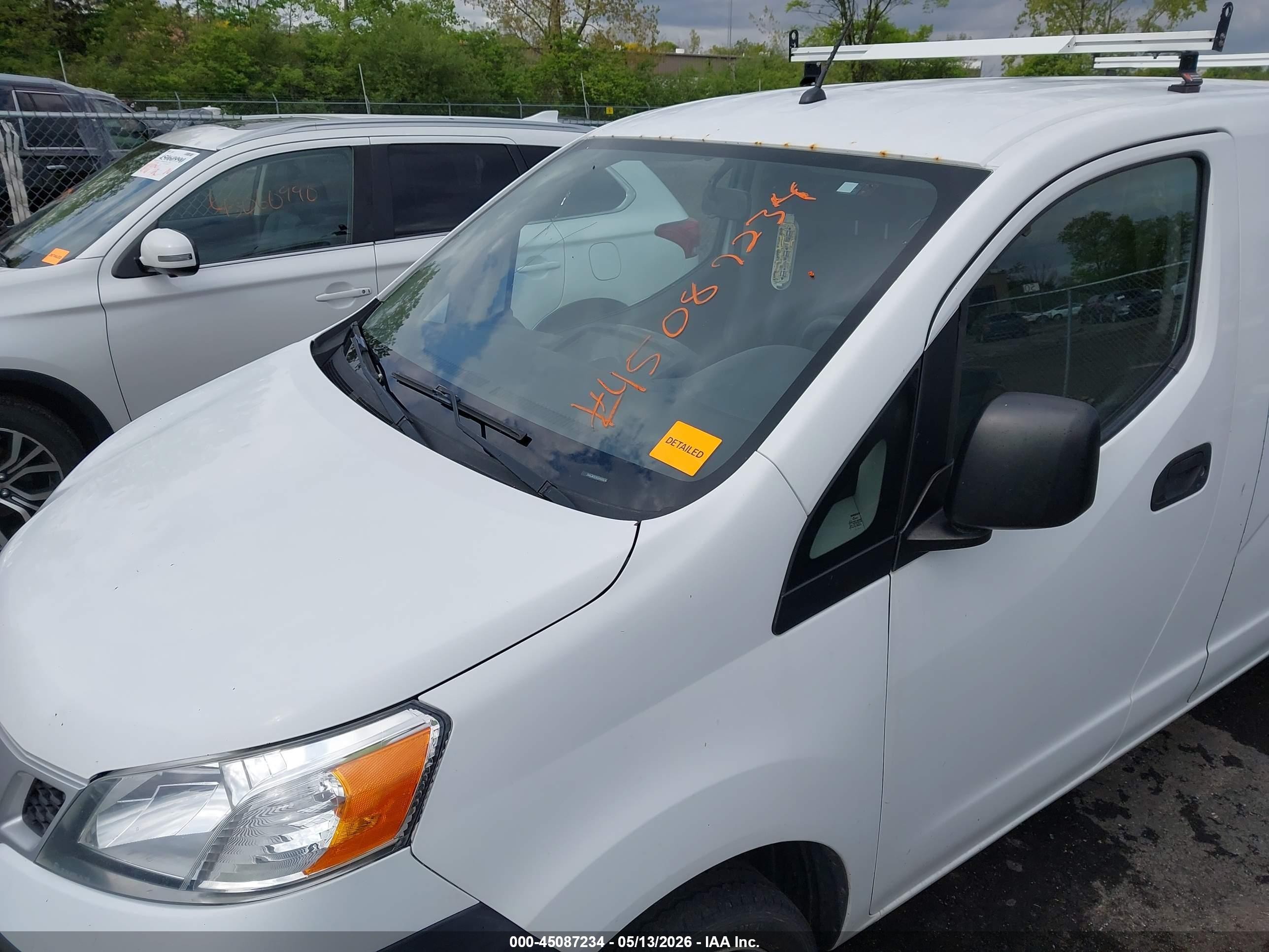 2013 Nissan Nv200 S White vin: 3N6CM0KN5DK695243