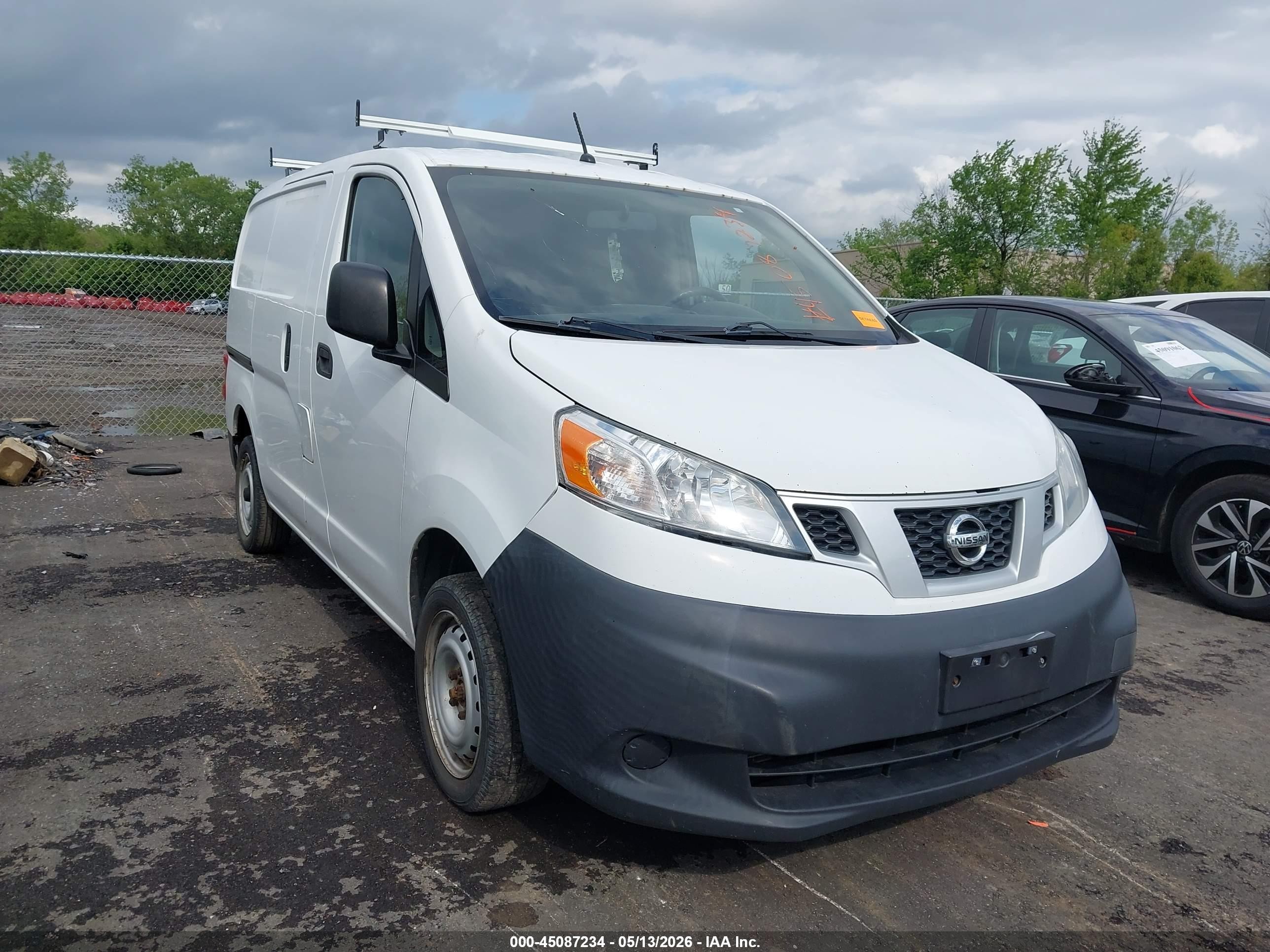 2013 Nissan Nv200 S White vin: 3N6CM0KN5DK695243