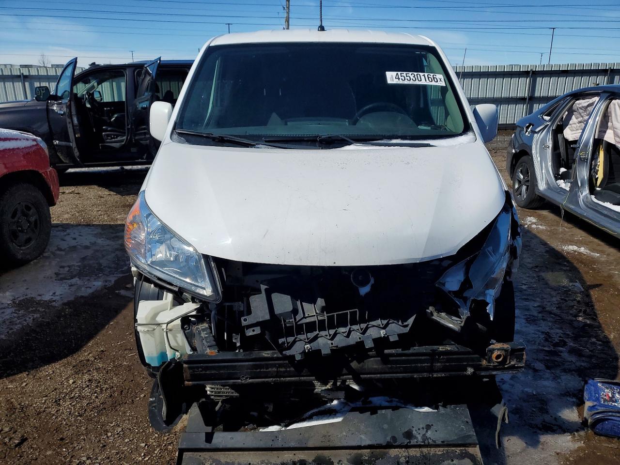 2014 Nissan Nv200 Sv White vin: 3N6CM0KN5EK696779