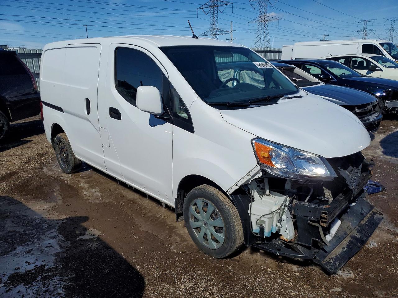 2014 Nissan Nv200 Sv White vin: 3N6CM0KN5EK696779