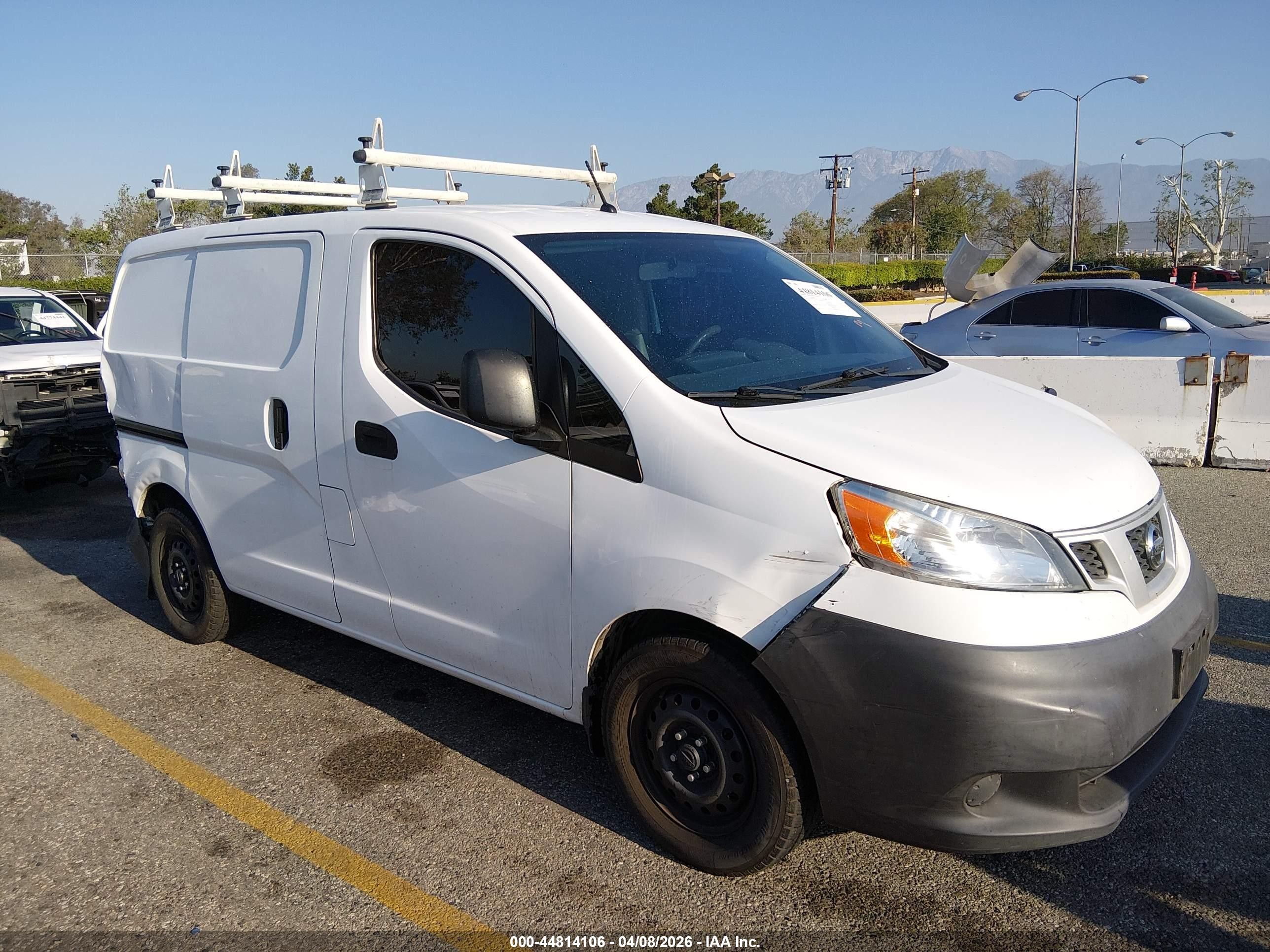 2014 Nissan Nv200 Sv White vin: 3N6CM0KN5EK702144