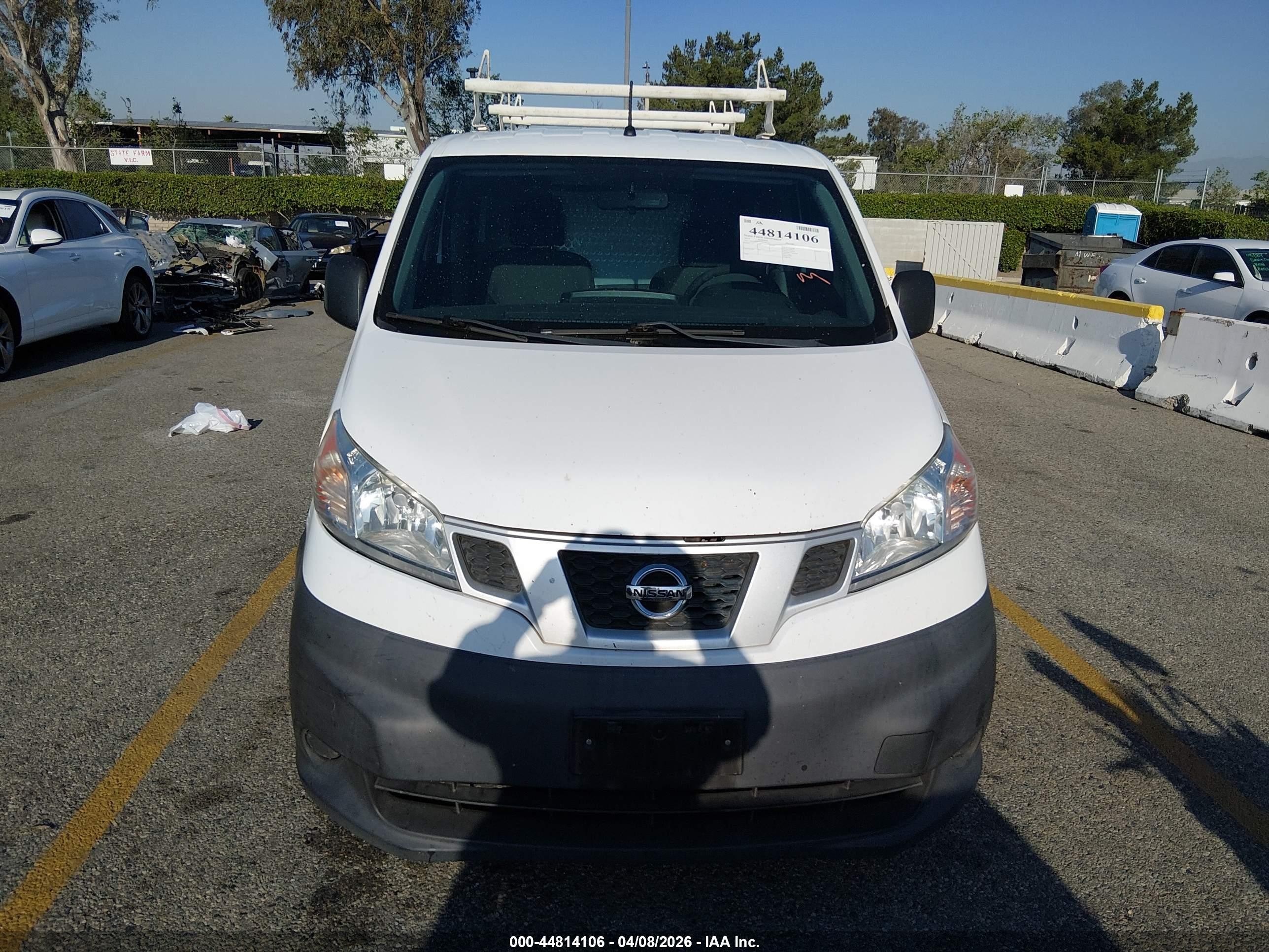 2014 Nissan Nv200 Sv White vin: 3N6CM0KN5EK702144