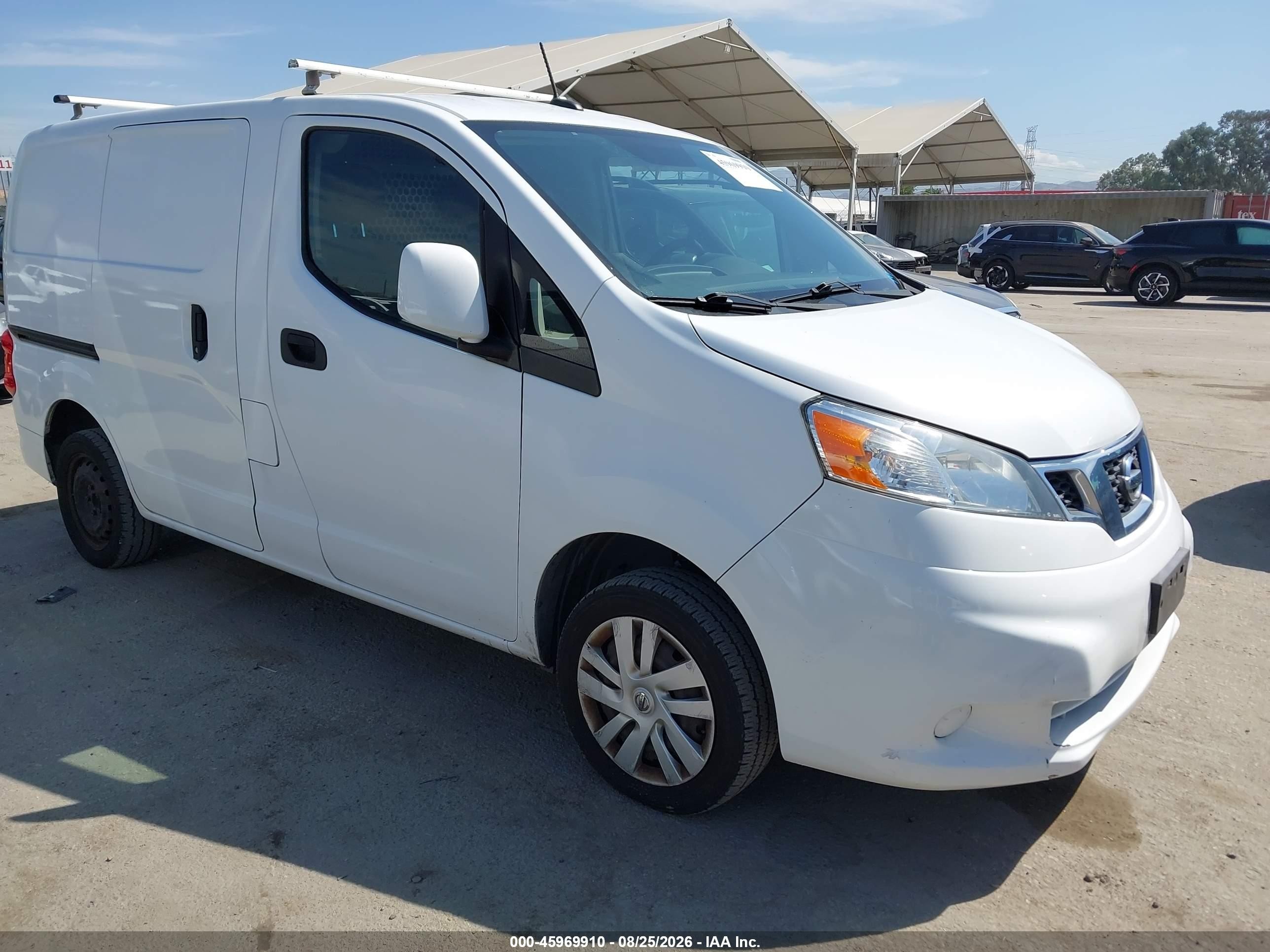 2015 Nissan Nv200 Sv White vin: 3N6CM0KN5FK698601