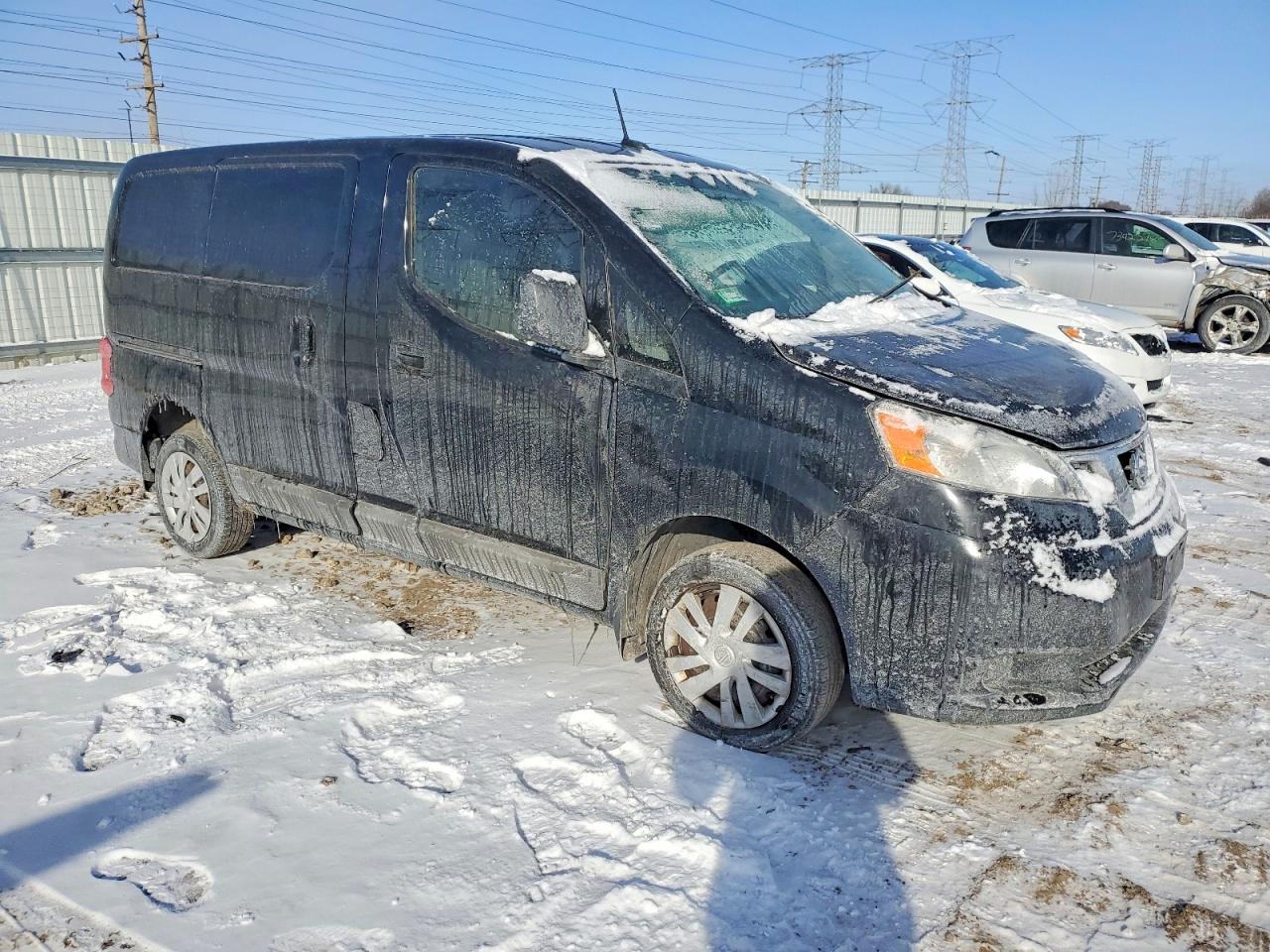 2013 Niss Nv200 2.5s Black vin: 3N6CM0KN6DK692142