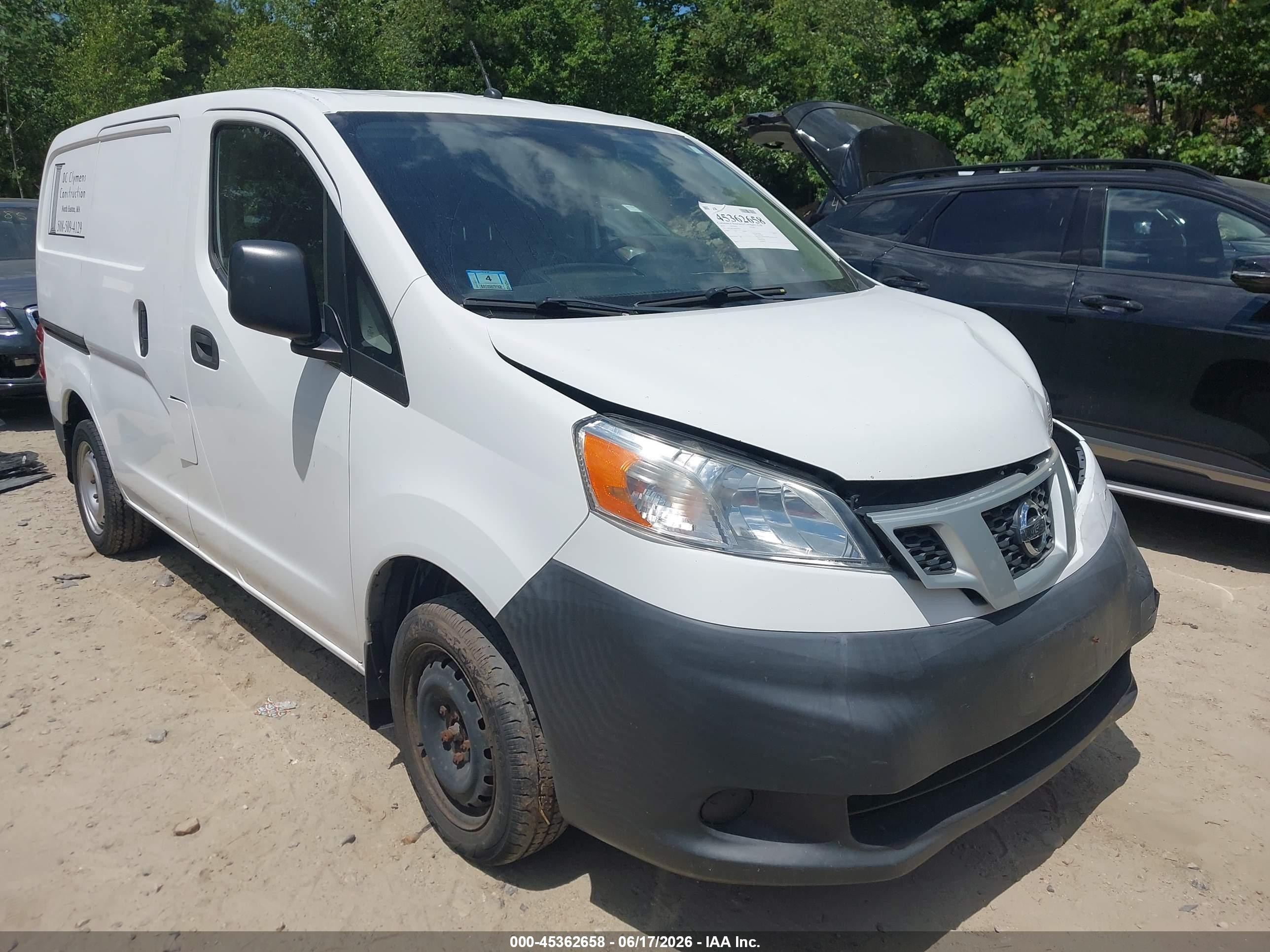 2014 Nissan Nv200 Sv White vin: 3N6CM0KN6EK697052