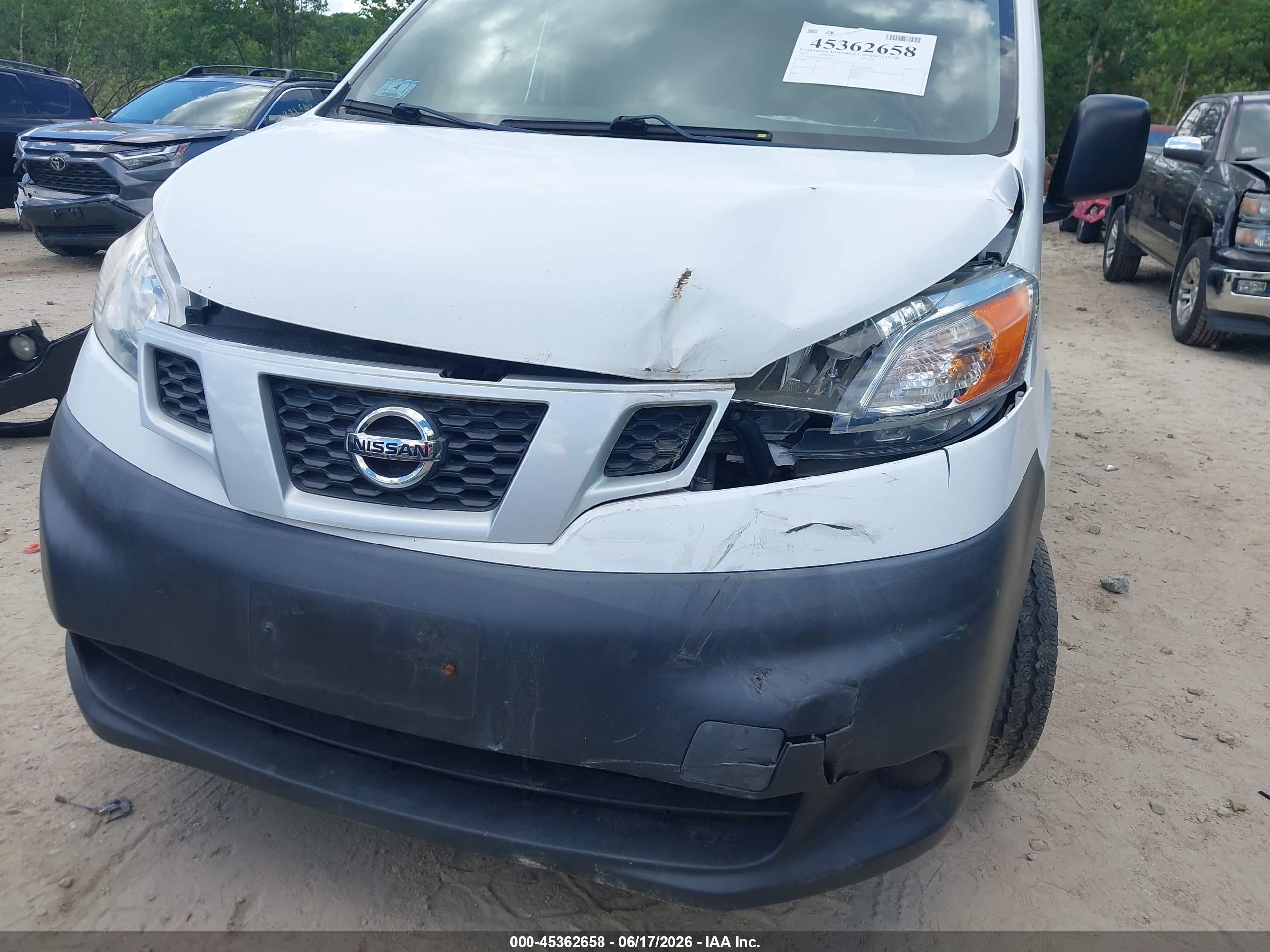 2014 Nissan Nv200 Sv White vin: 3N6CM0KN6EK697052