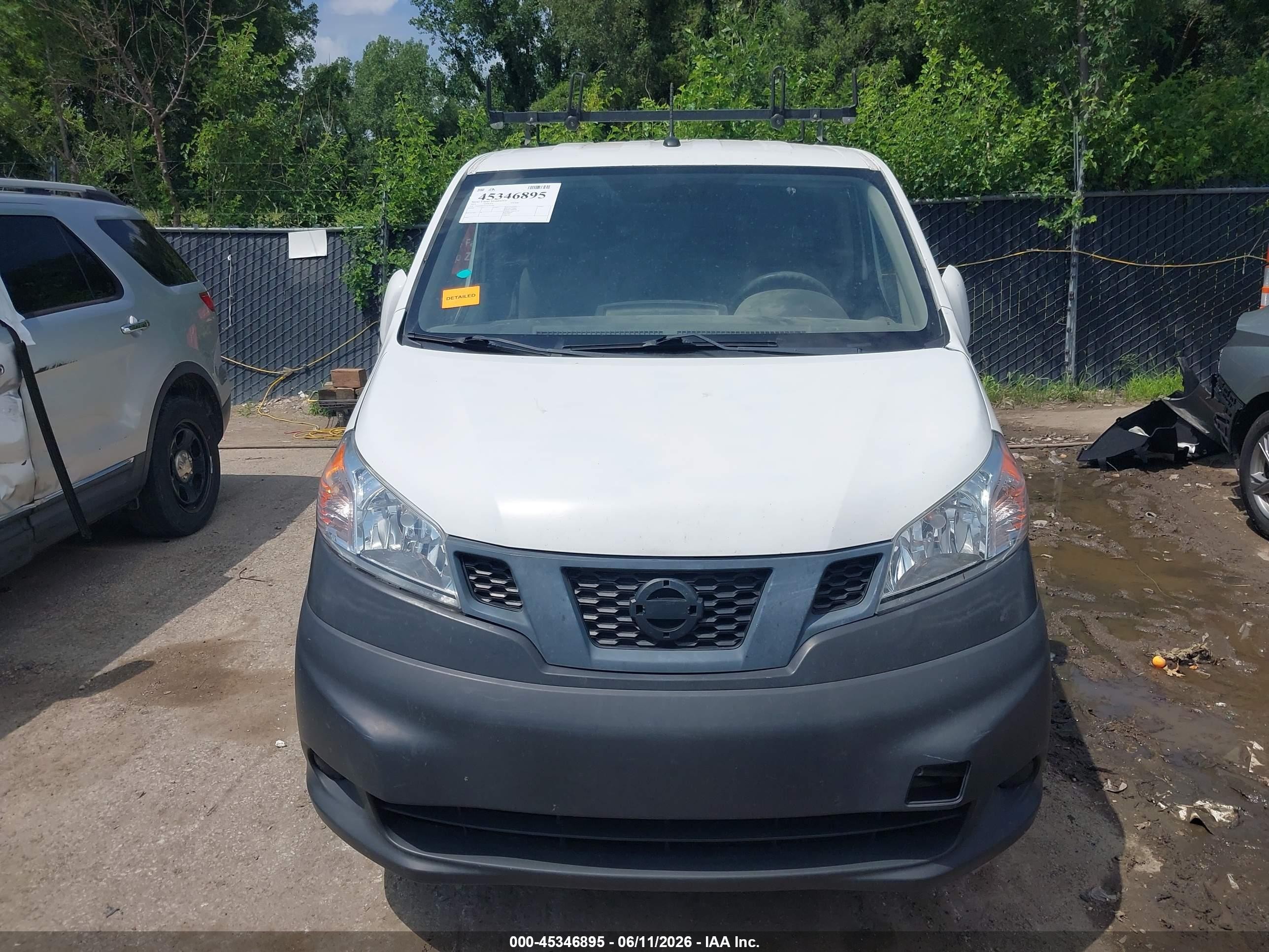 2015 Nissan Nv200 Sv White vin: 3N6CM0KN6FK705264