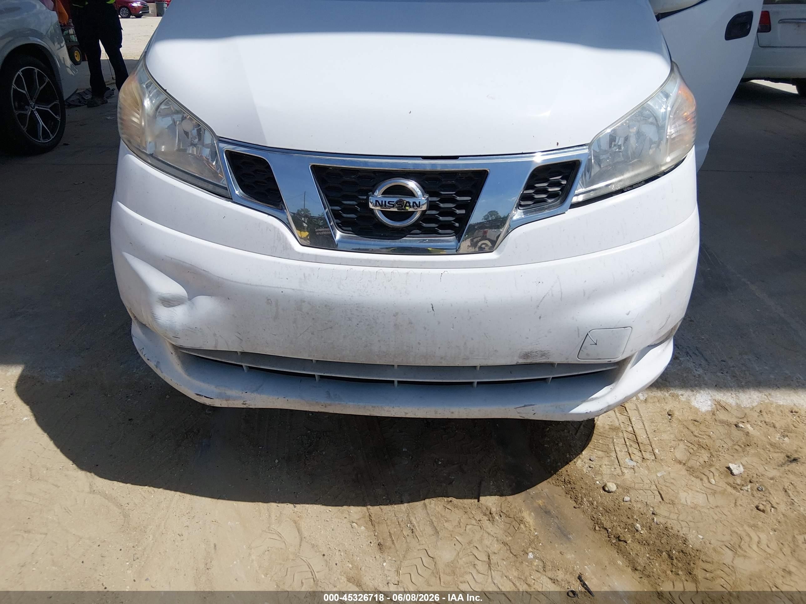 2015 Nissan Nv200 Sv White vin: 3N6CM0KN6FK718189