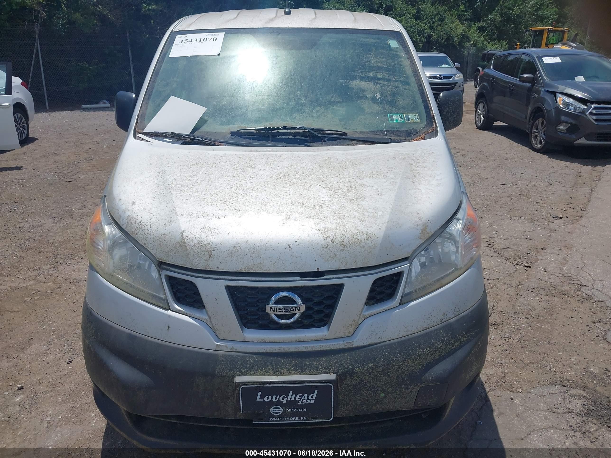 2015 Nissan Nv200 S Серебряный vin: 3N6CM0KN7FK697787