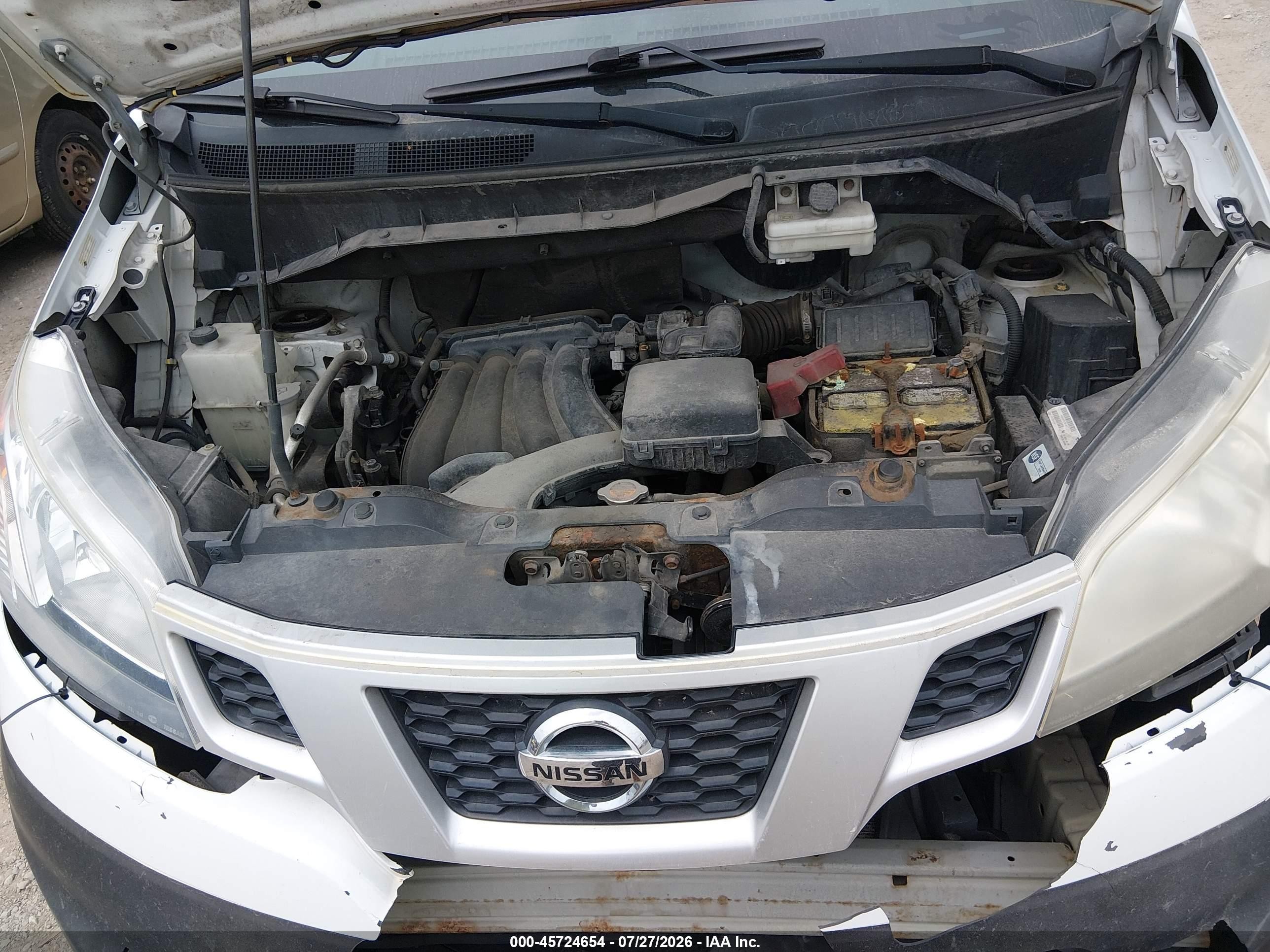 2015 Nissan Nv200 Sv White vin: 3N6CM0KN7FK701823