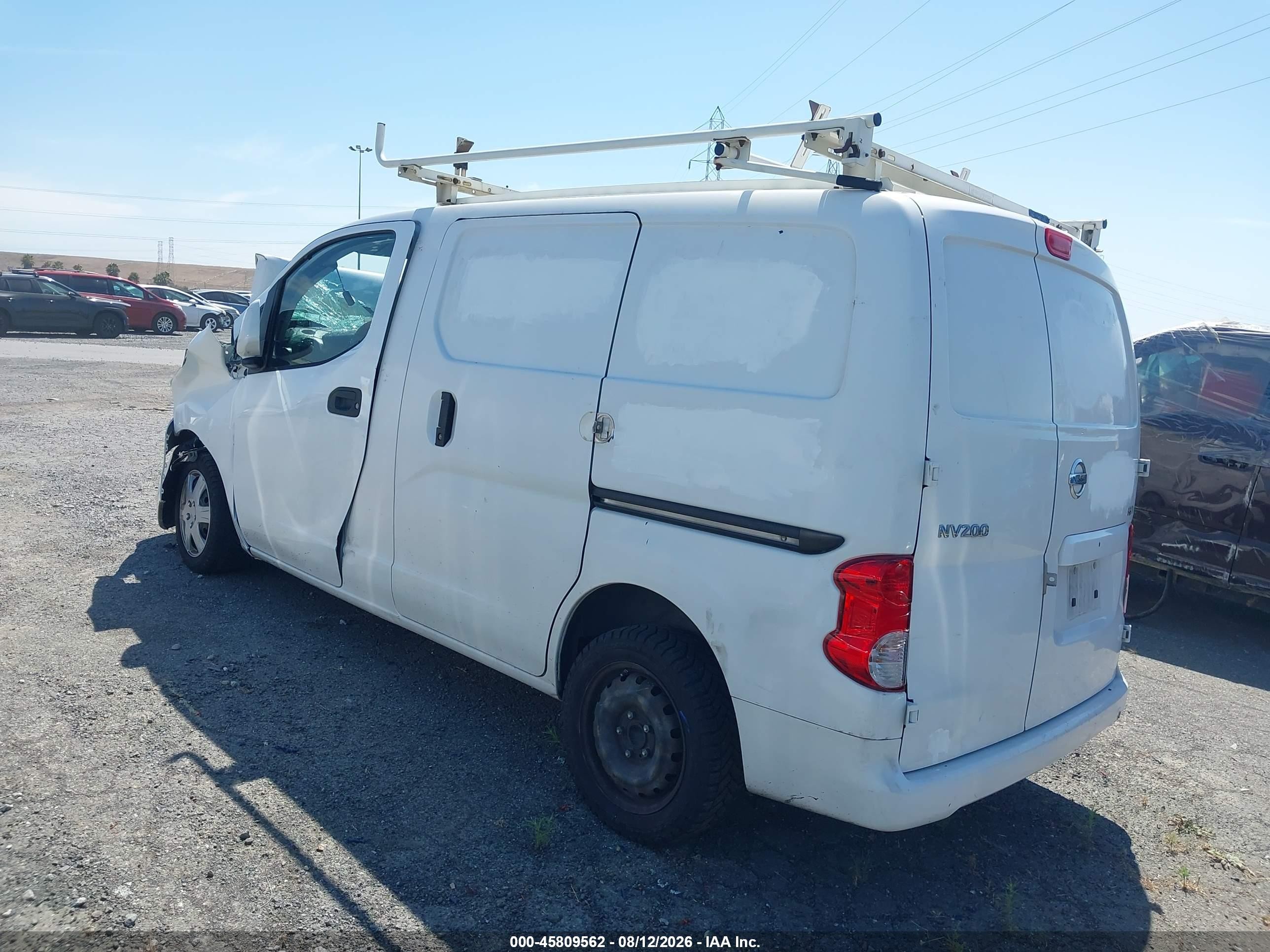 2015 Nissan Nv200 Sv Белый vin: 3N6CM0KN7FK715091