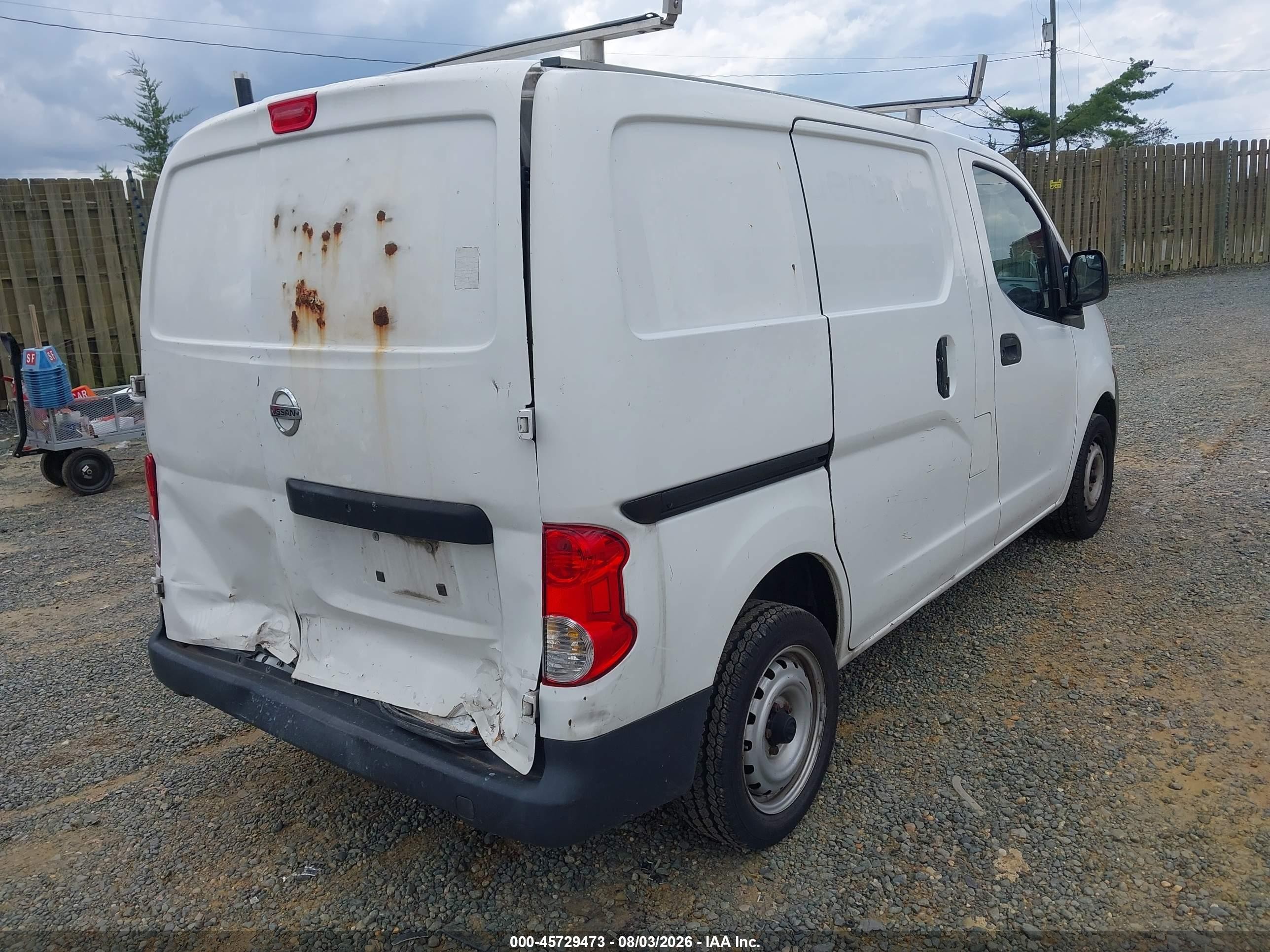 2015 Nissan Nv200 S Белый vin: 3N6CM0KN7FK719237