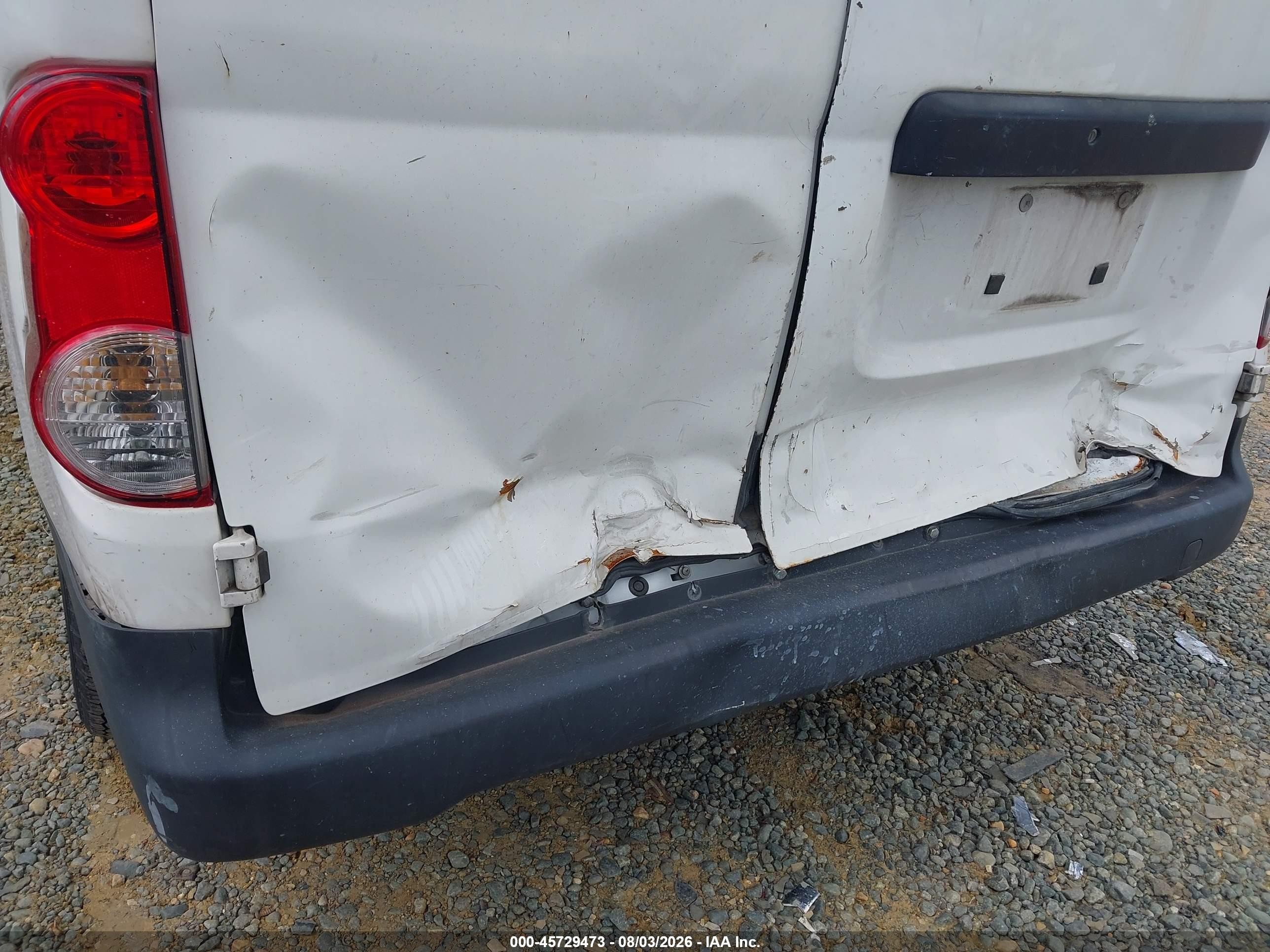 2015 Nissan Nv200 S Белый vin: 3N6CM0KN7FK719237