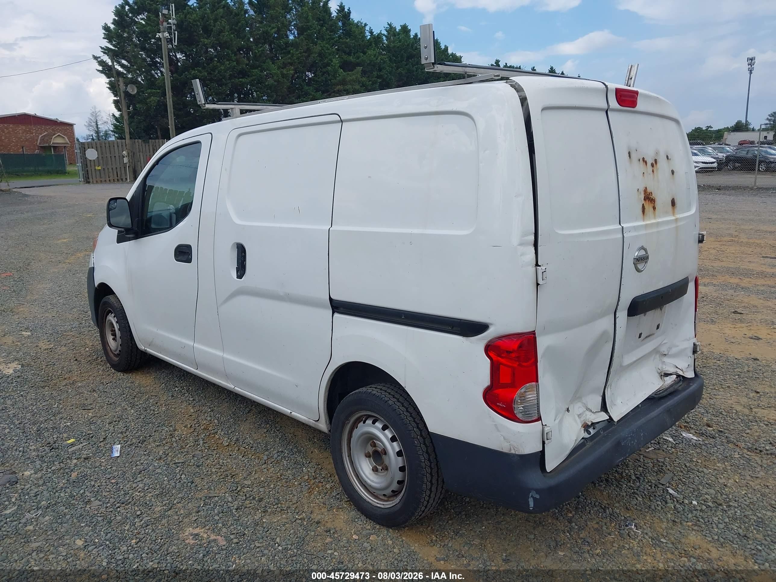 2015 Nissan Nv200 S Белый vin: 3N6CM0KN7FK719237