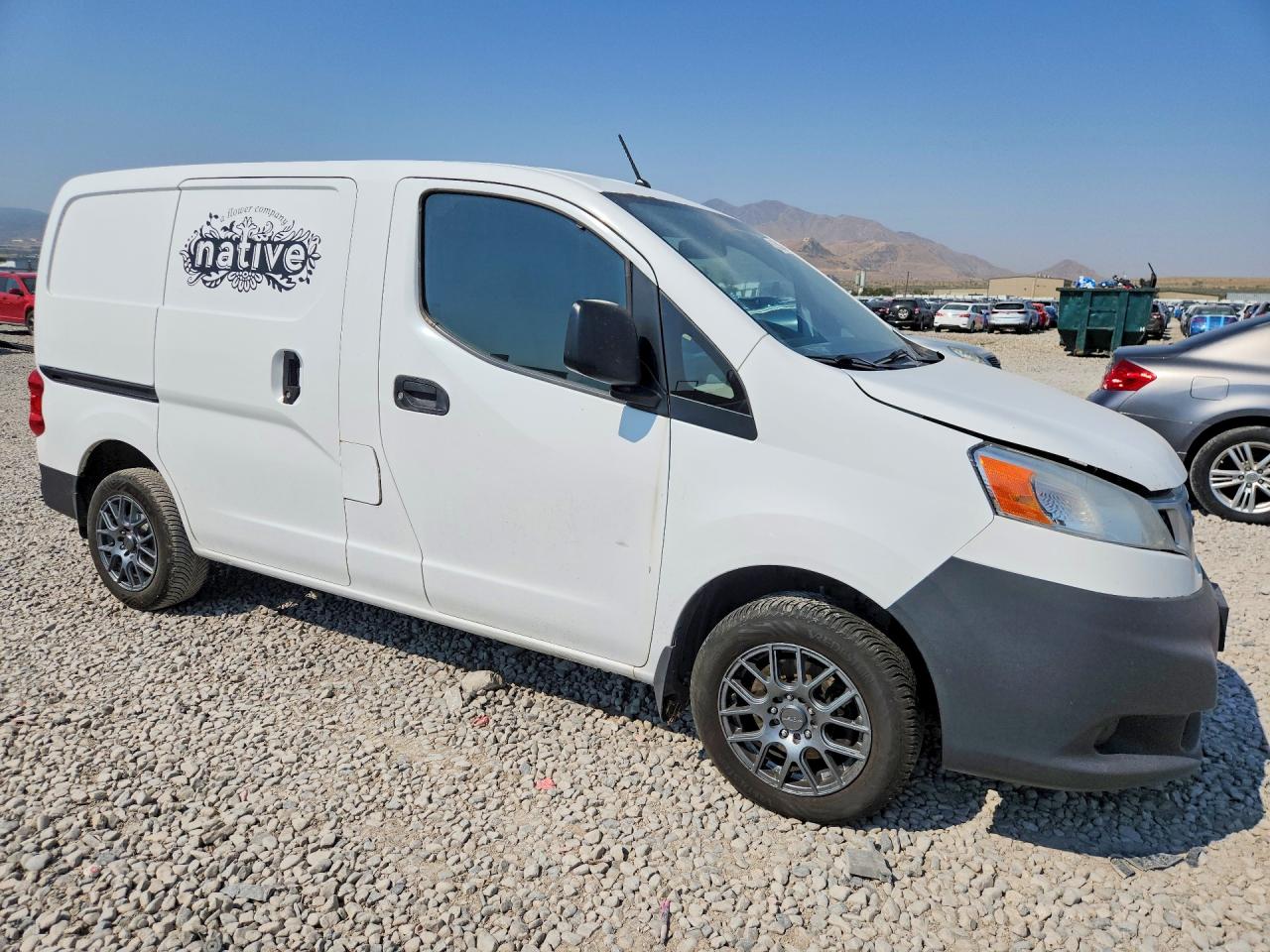 2015 Nissan Nv200 S White vin: 3N6CM0KN7FK731033