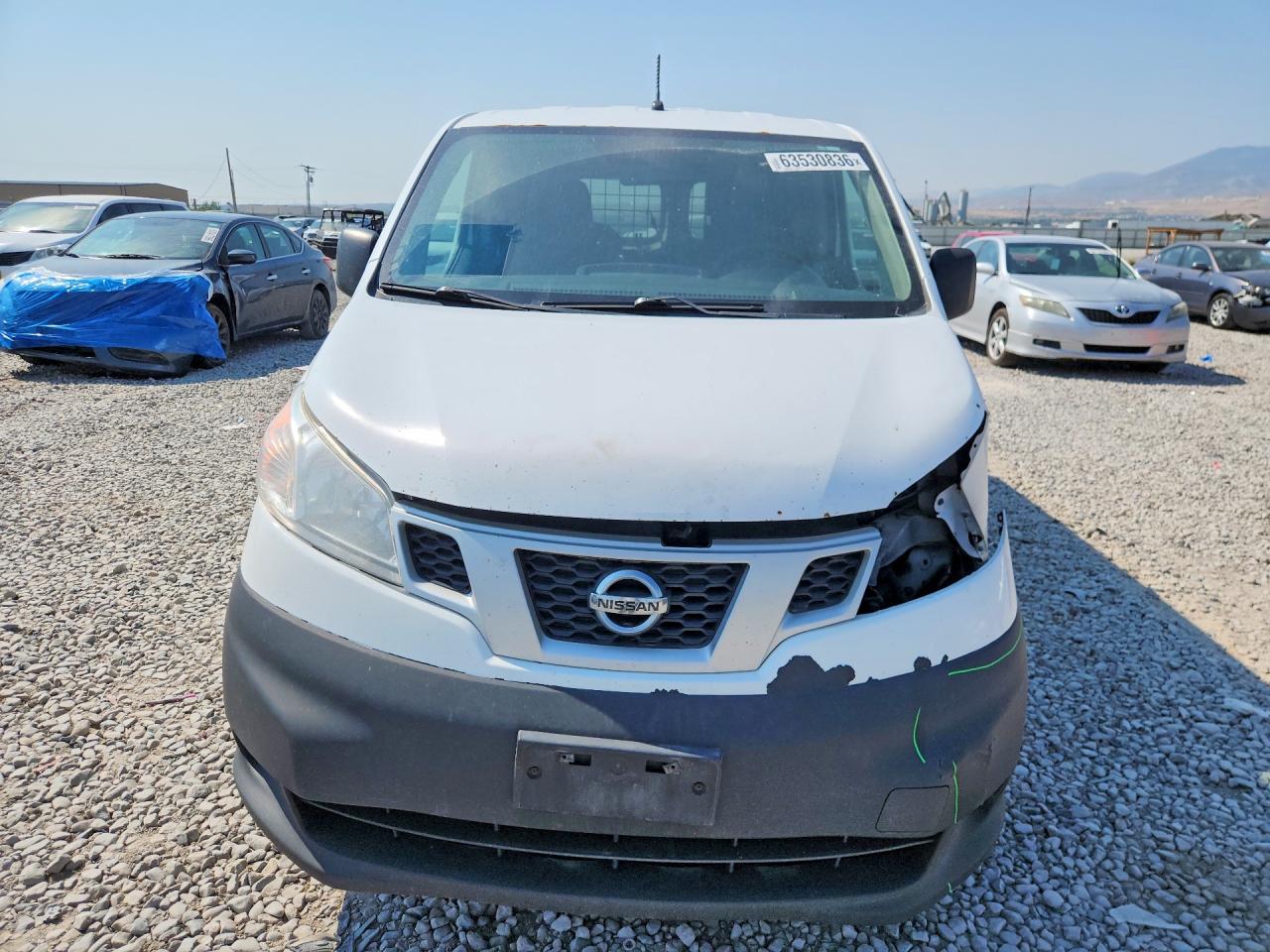 2015 Nissan Nv200 S White vin: 3N6CM0KN7FK731033