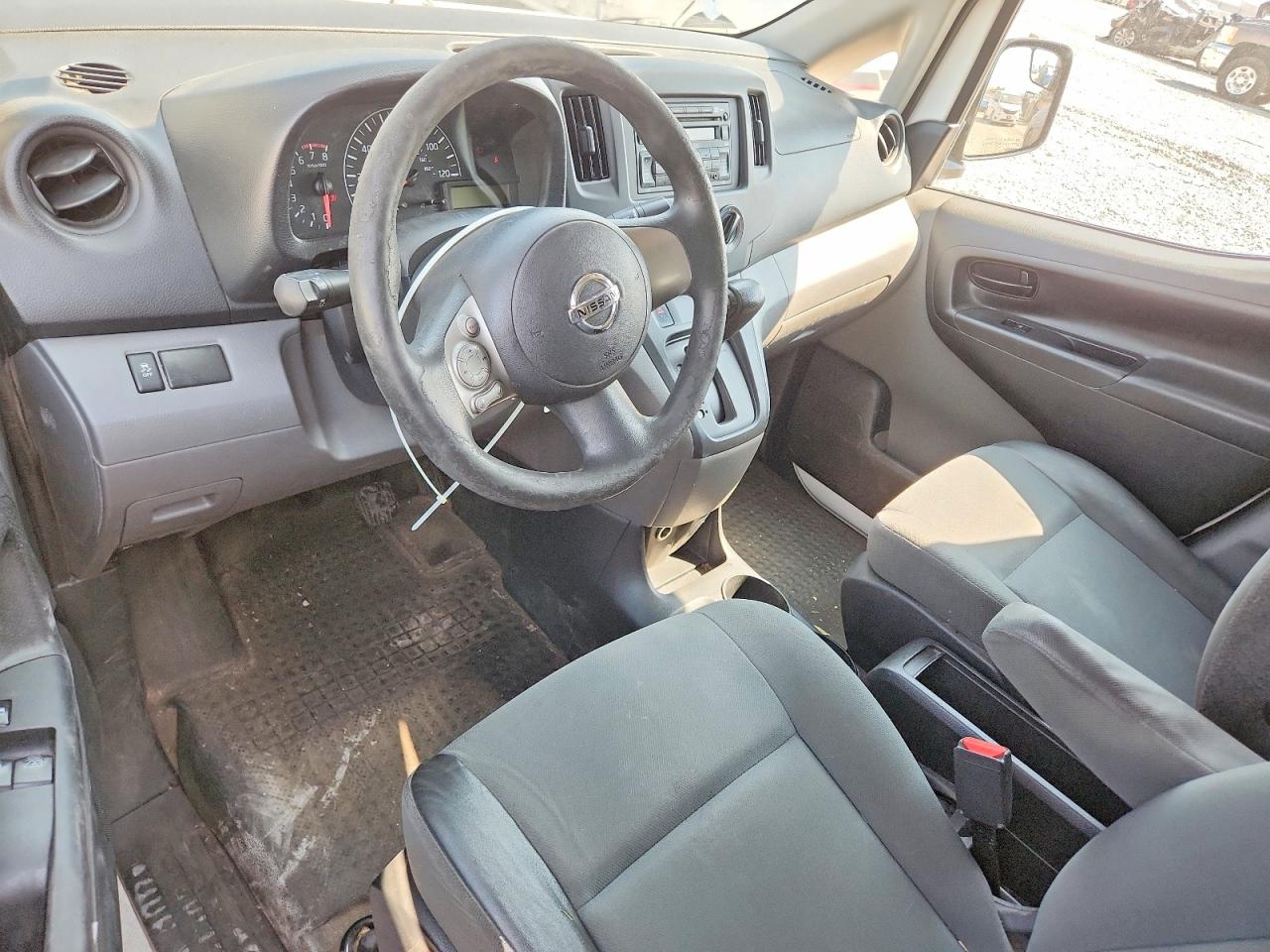 2015 Nissan Nv200 S White vin: 3N6CM0KN7FK731033