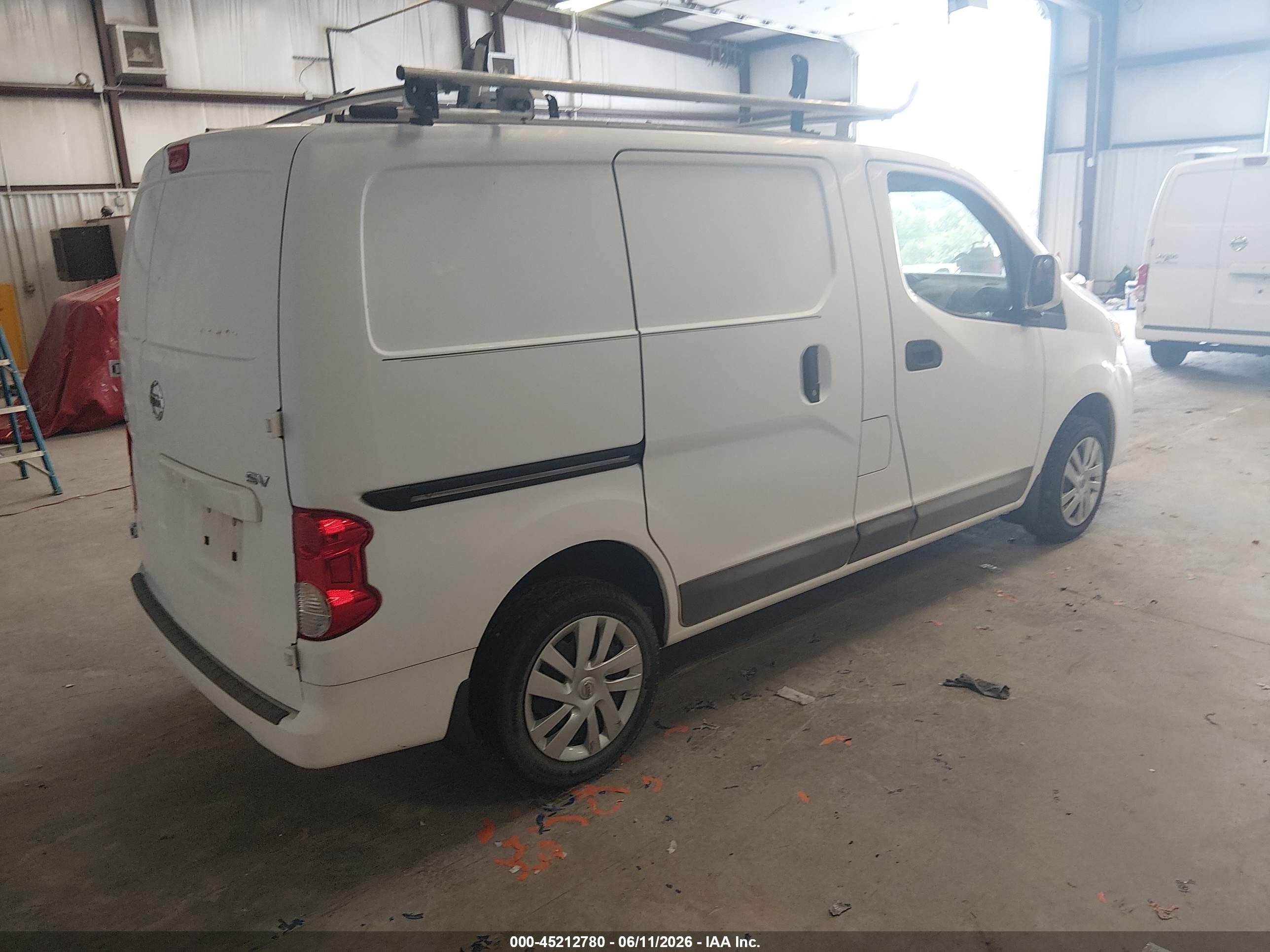 2017 Nissan Nv200 Sv White vin: 3N6CM0KN7HK698232