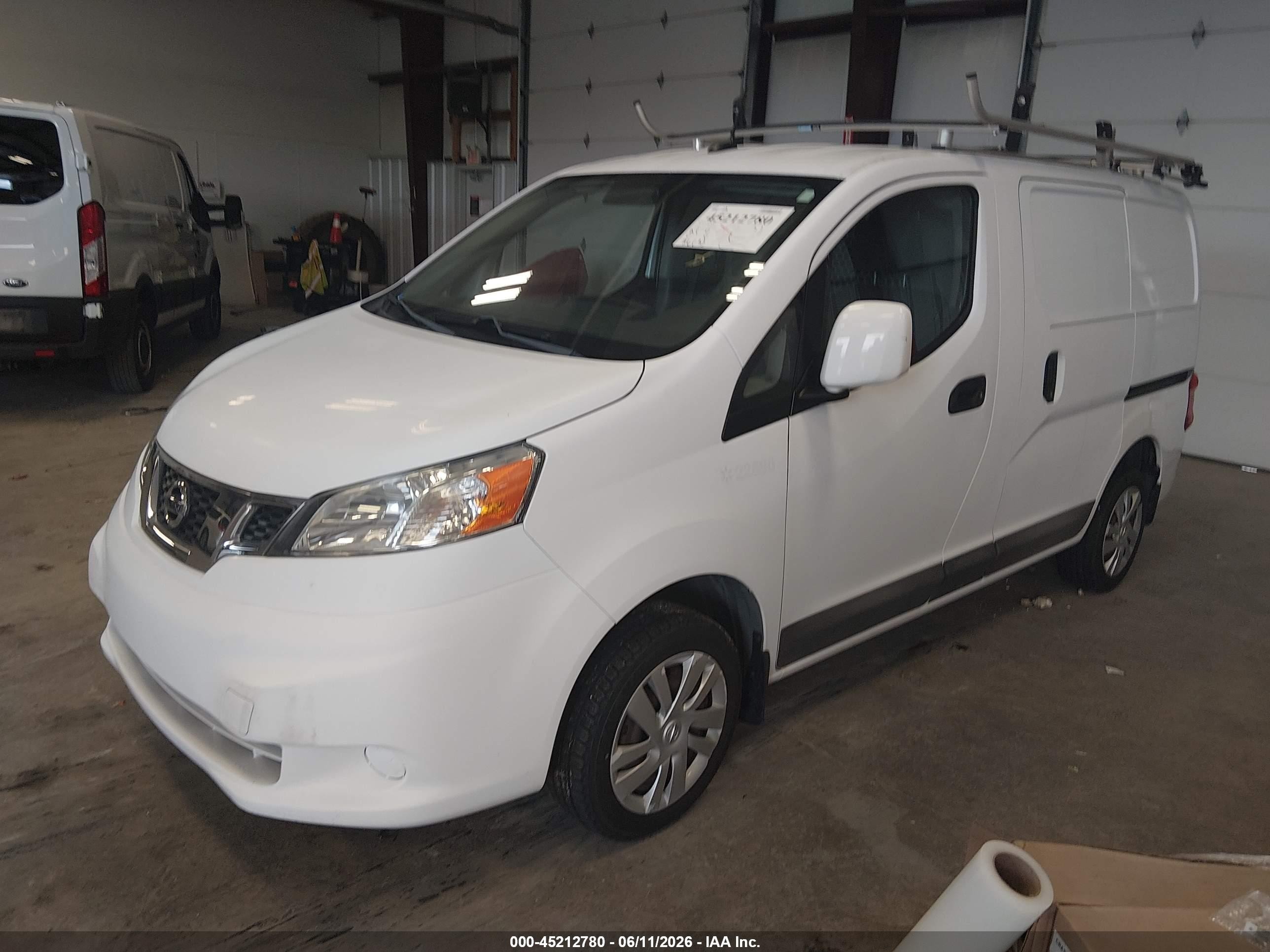 2017 Nissan Nv200 Sv White vin: 3N6CM0KN7HK698232