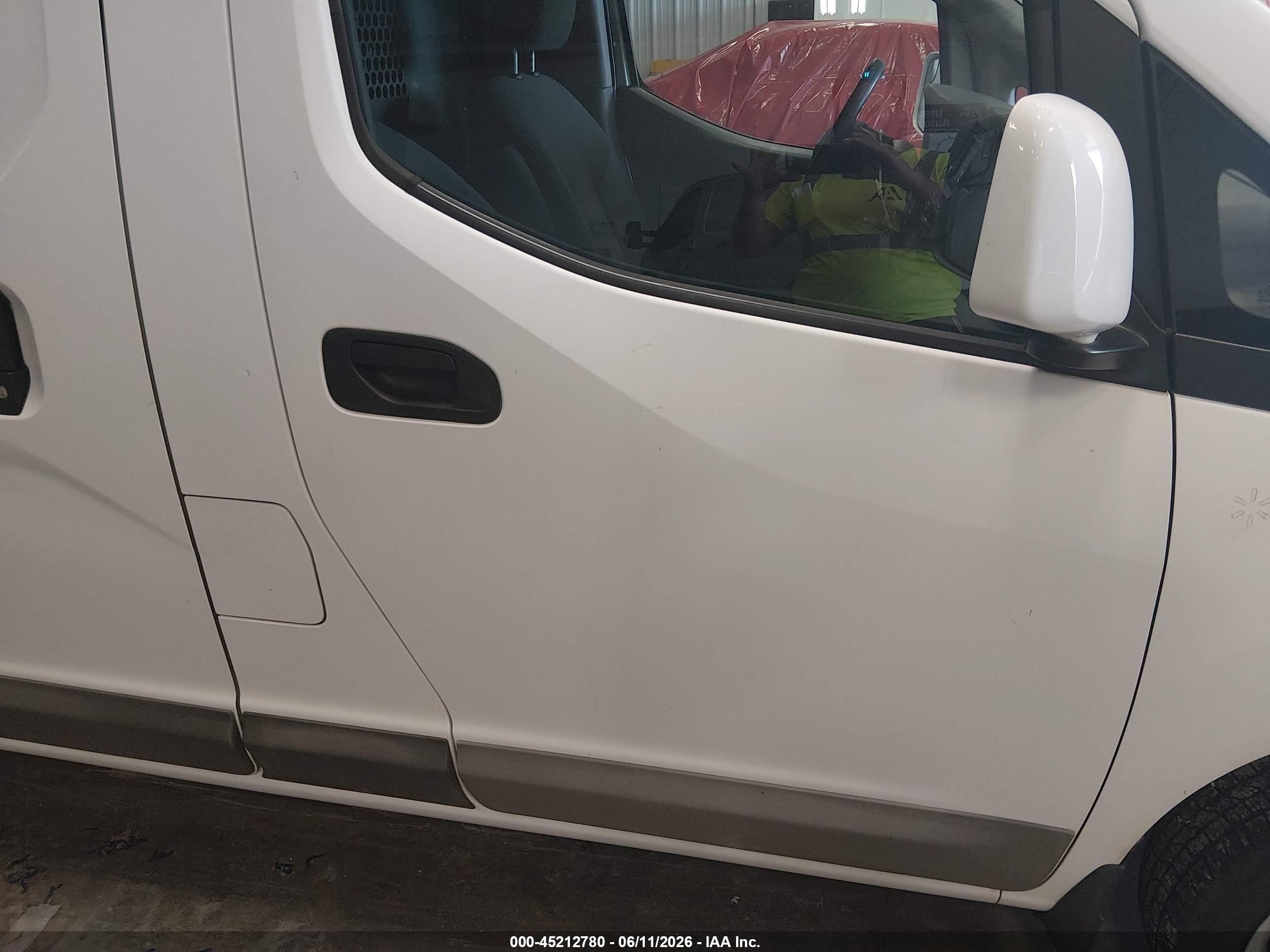 2017 Nissan Nv200 Sv White vin: 3N6CM0KN7HK698232