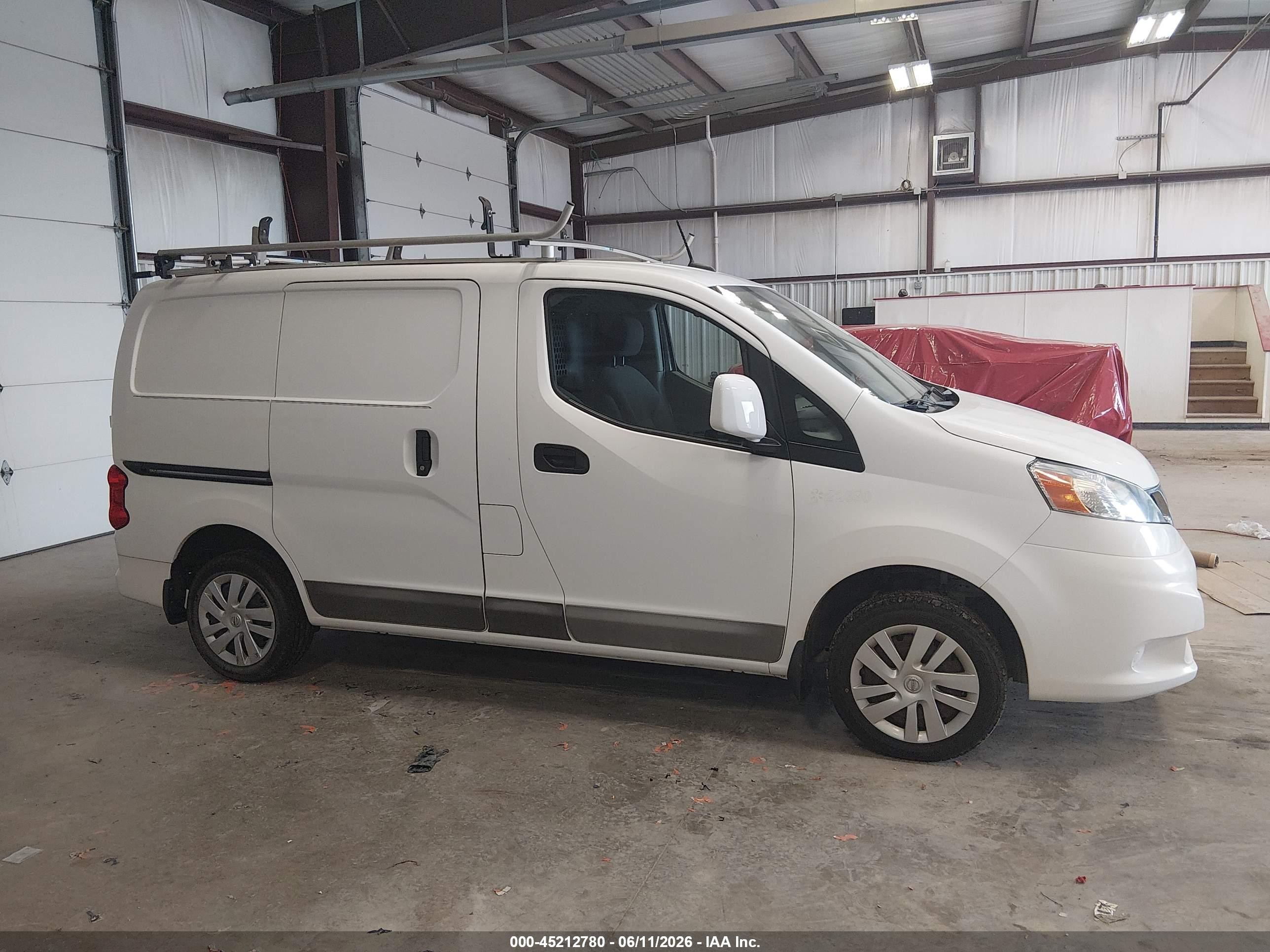 2017 Nissan Nv200 Sv White vin: 3N6CM0KN7HK698232