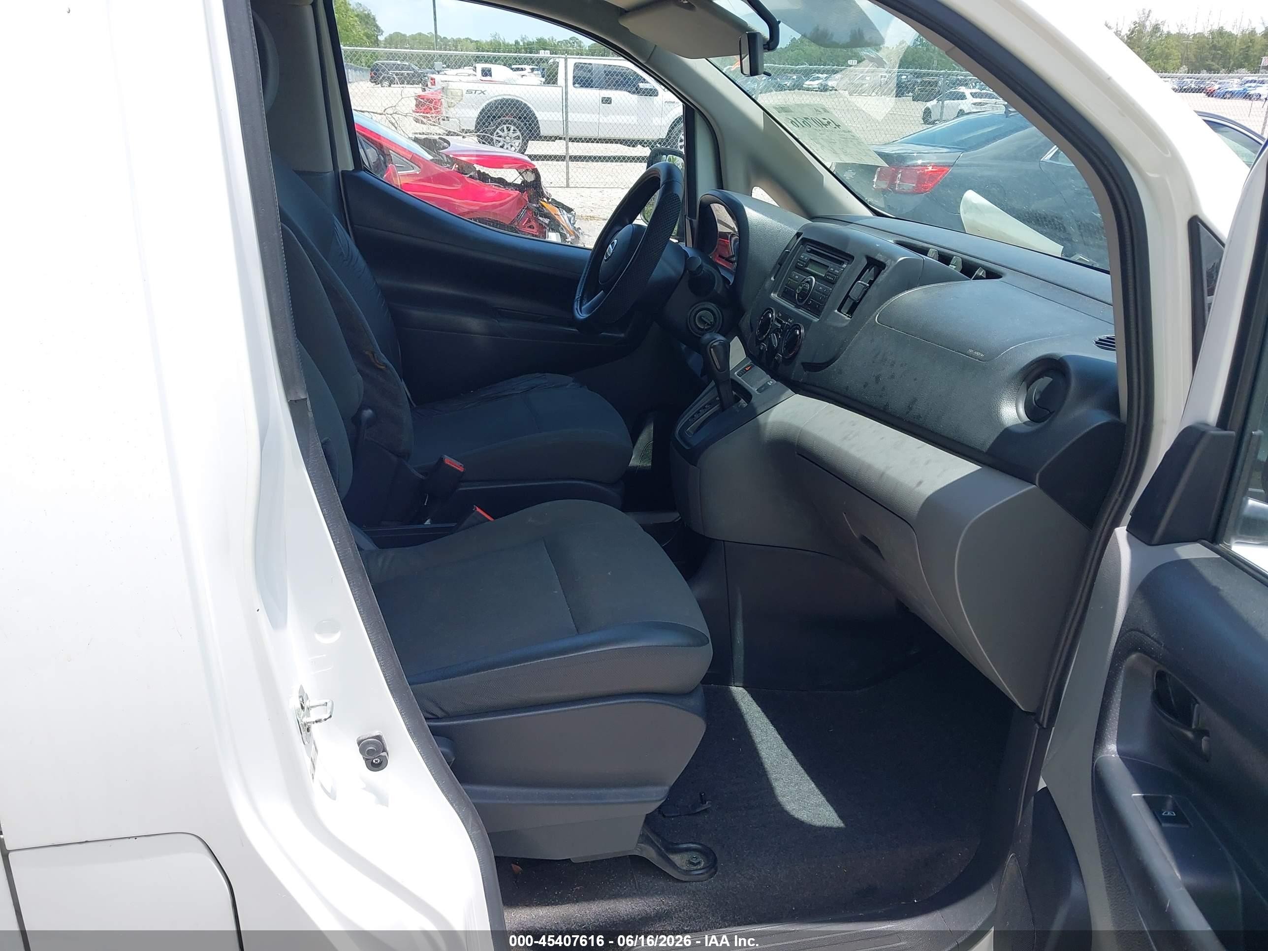 2013 Nissan Nv200 S White vin: 3N6CM0KN8DK692689