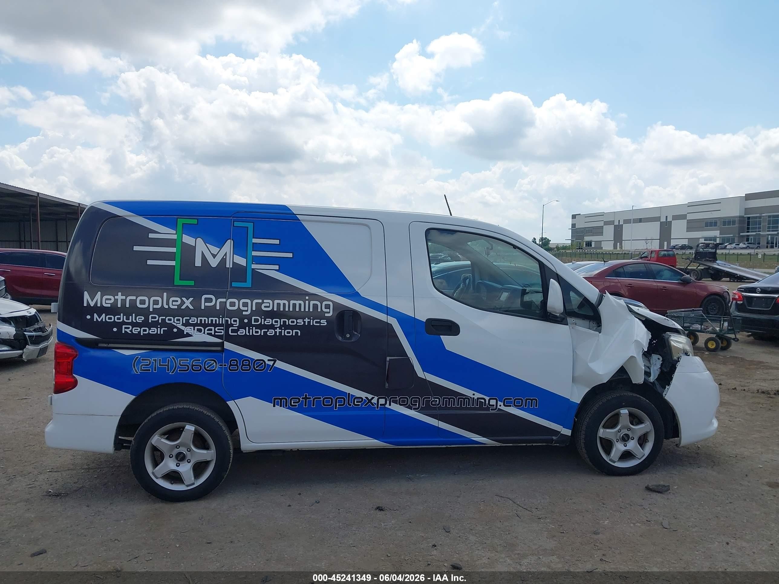 2014 Nissan Nv200 Sv White vin: 3N6CM0KN8EK697389