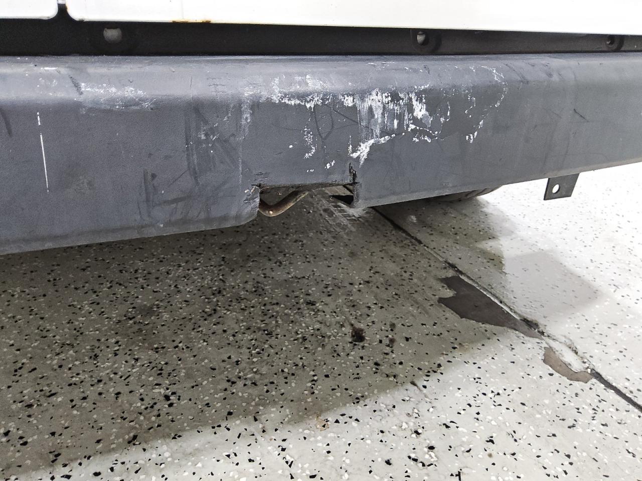 2015 Nissan Nv200 S White vin: 3N6CM0KN8FK718887 Damage: R Bumper Textured, Broken, Replacement Required