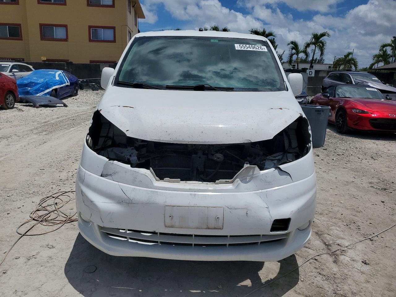 2015 Nissan Nv200 Sv White vin: 3N6CM0KN8FK735995