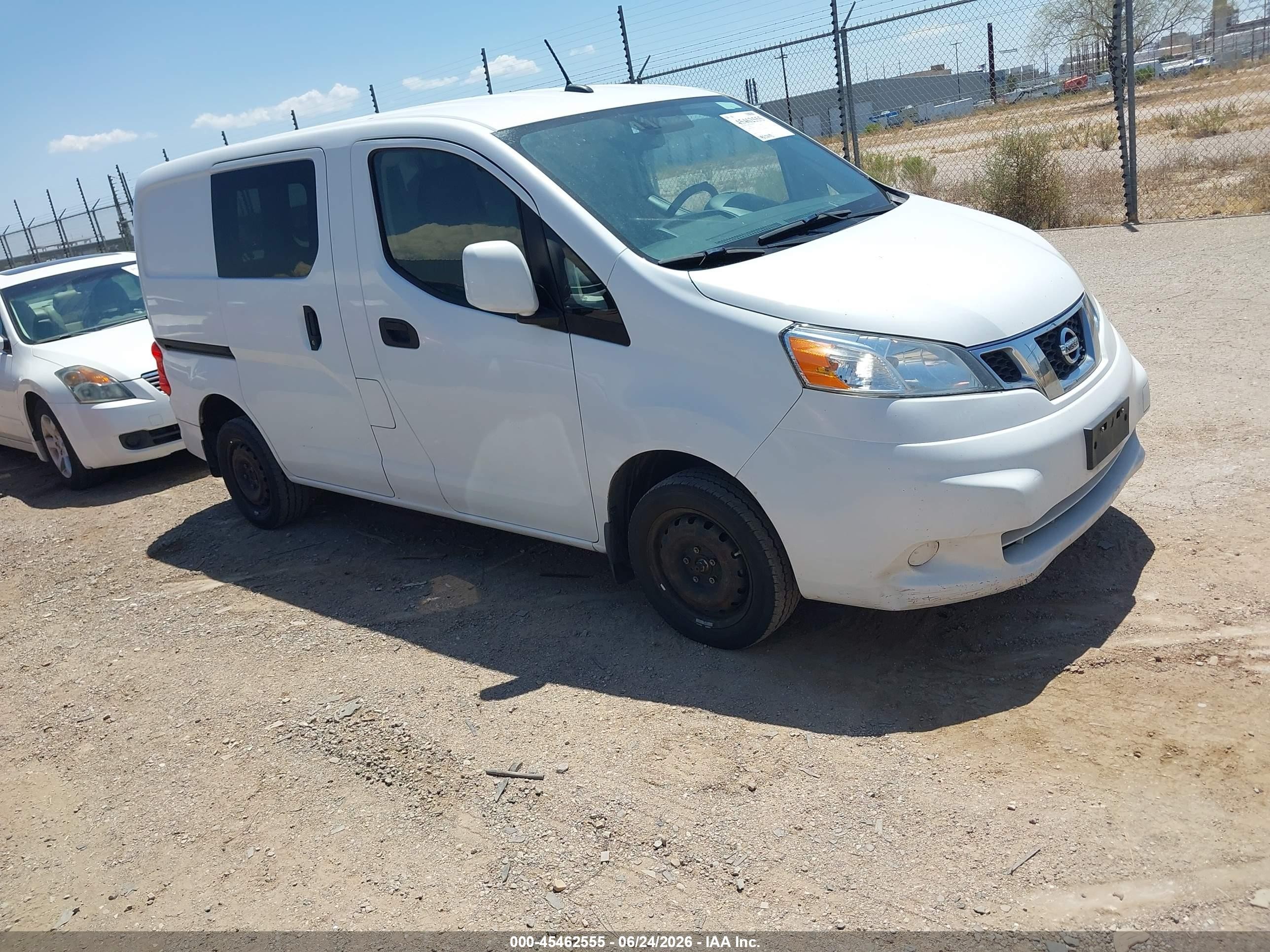 2015 Nissan Nv200 Sv White vin: 3N6CM0KN9FK706943