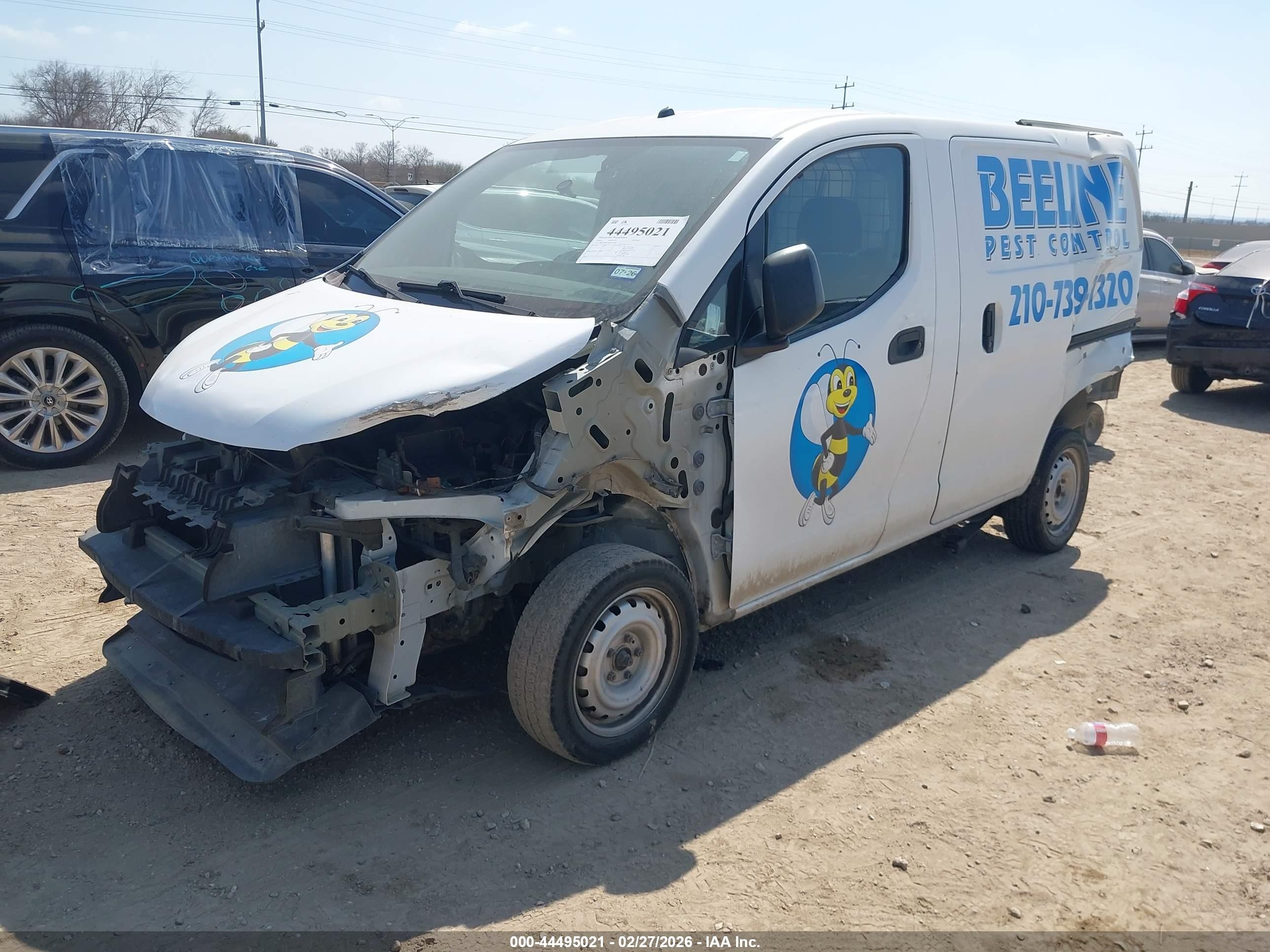 2016 Nissan Nv200 S White vin: 3N6CM0KN9GK692348