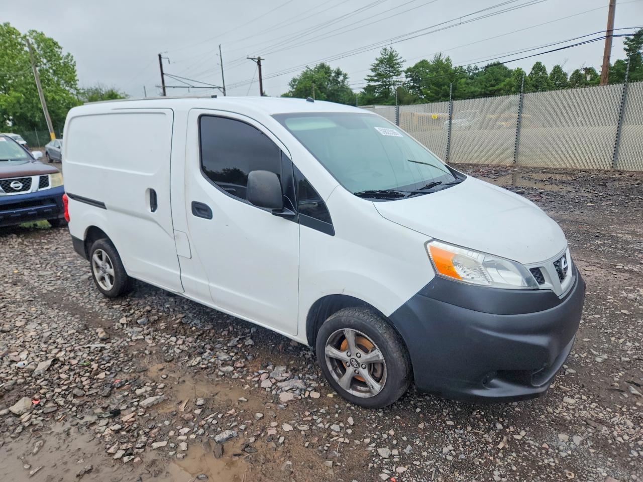 2014 Nissan Nv200 Sv White vin: 3N6CM0KNXEK693070